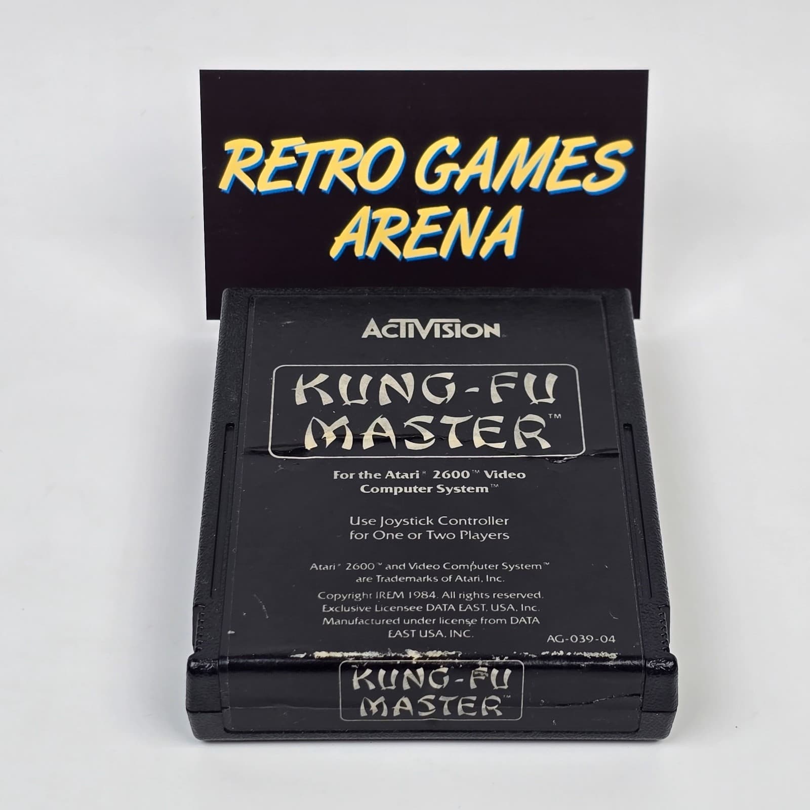 Kung-Fu Master (Atari 2600) Cartridge CLEANED & TESTED