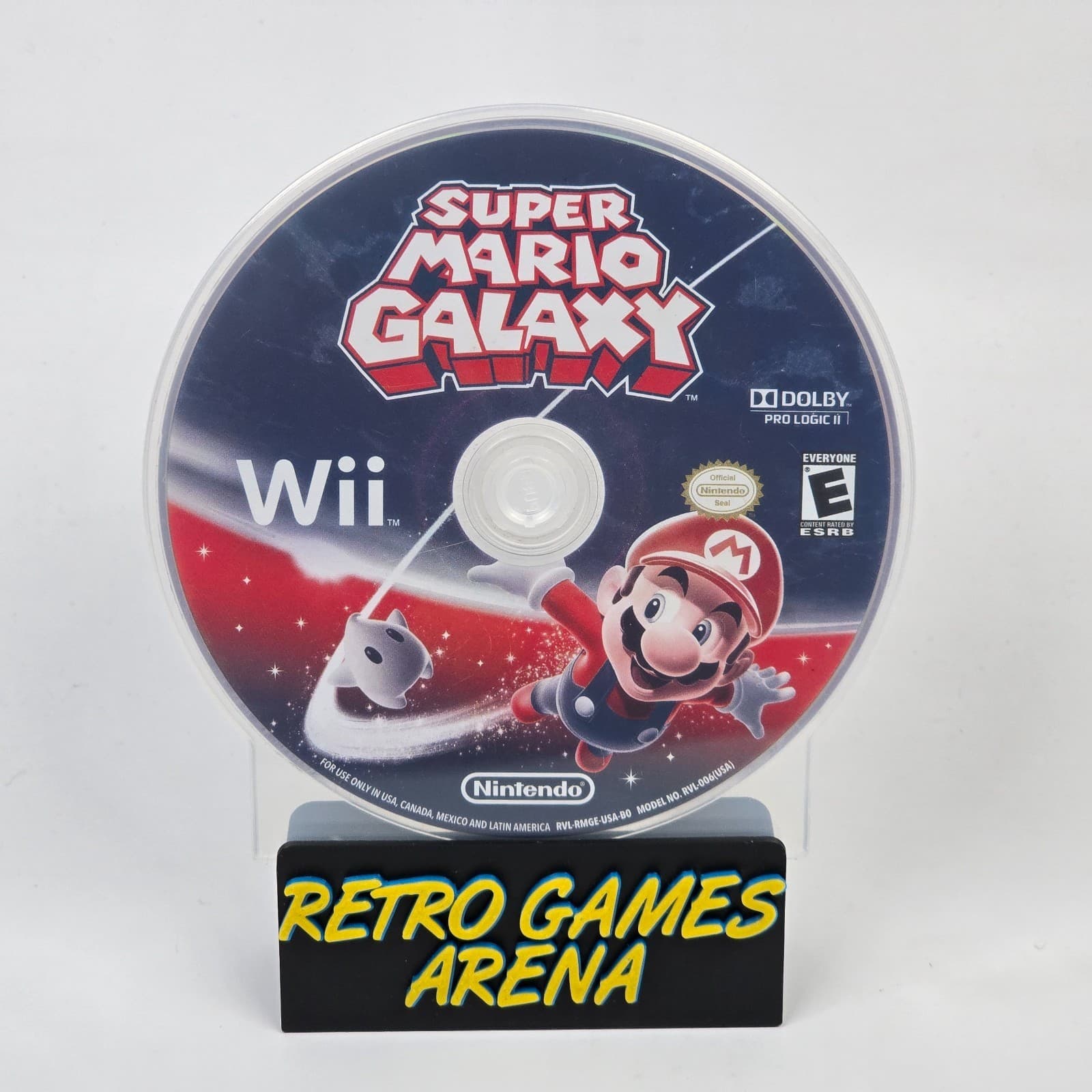 Super Mario Galaxy (Nintendo Wii) Disc