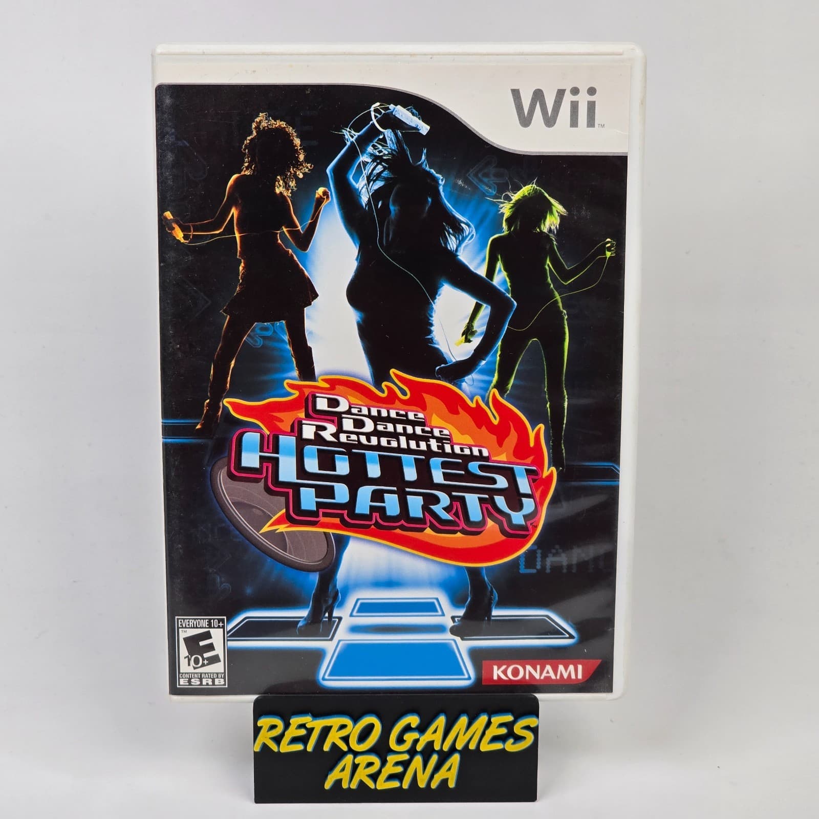 Dance Dance Revolution: Hottest Party (Nintendo Wii) Case & Disc