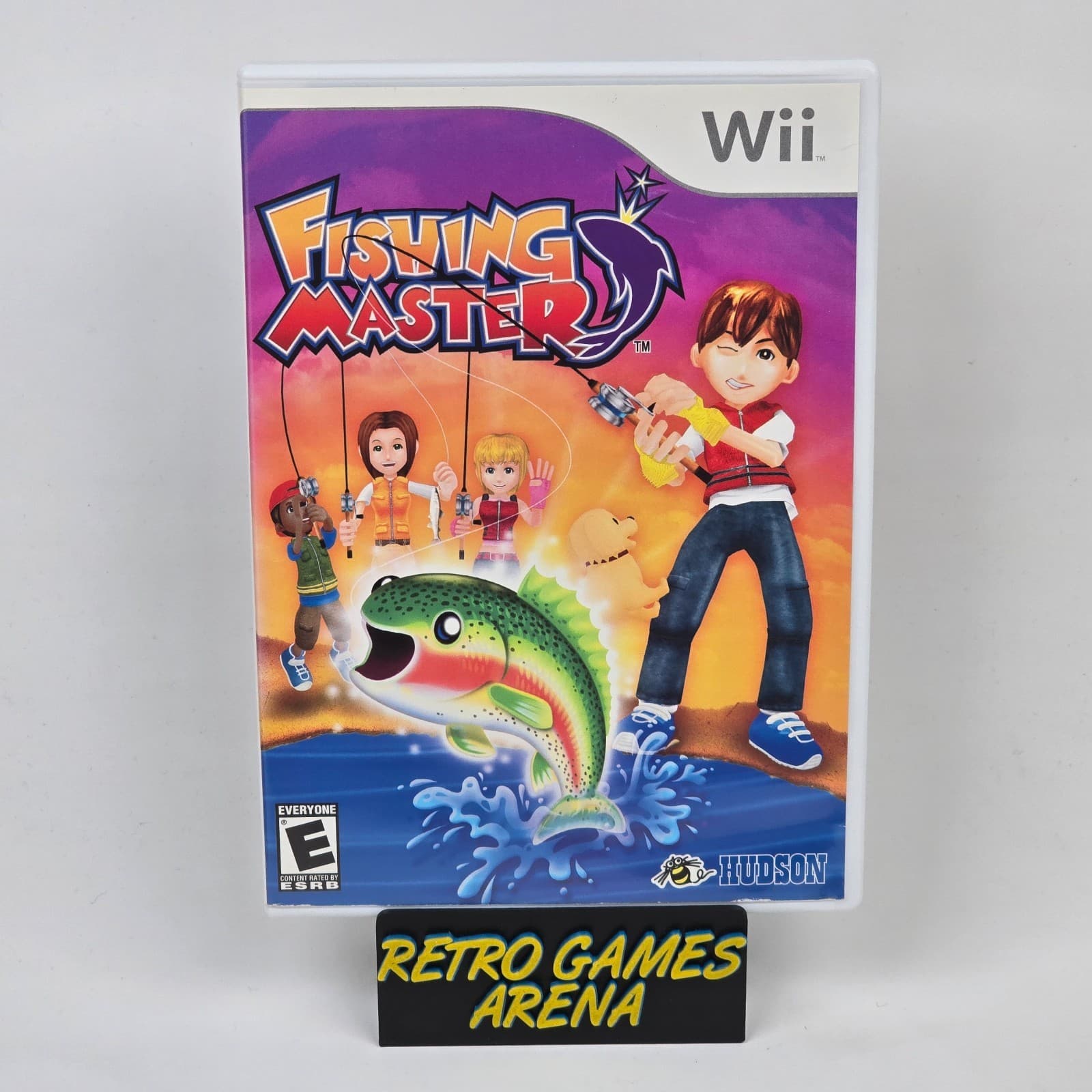 Fishing Master (Nintendo Wii) CIB COMPLETE
