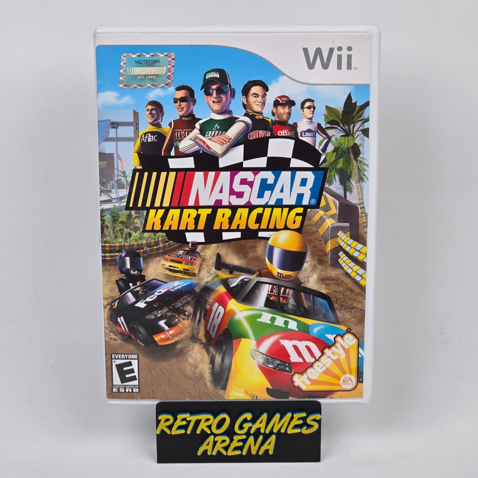 NASCAR Kart Racing (Nintendo Wii) Case & Disc