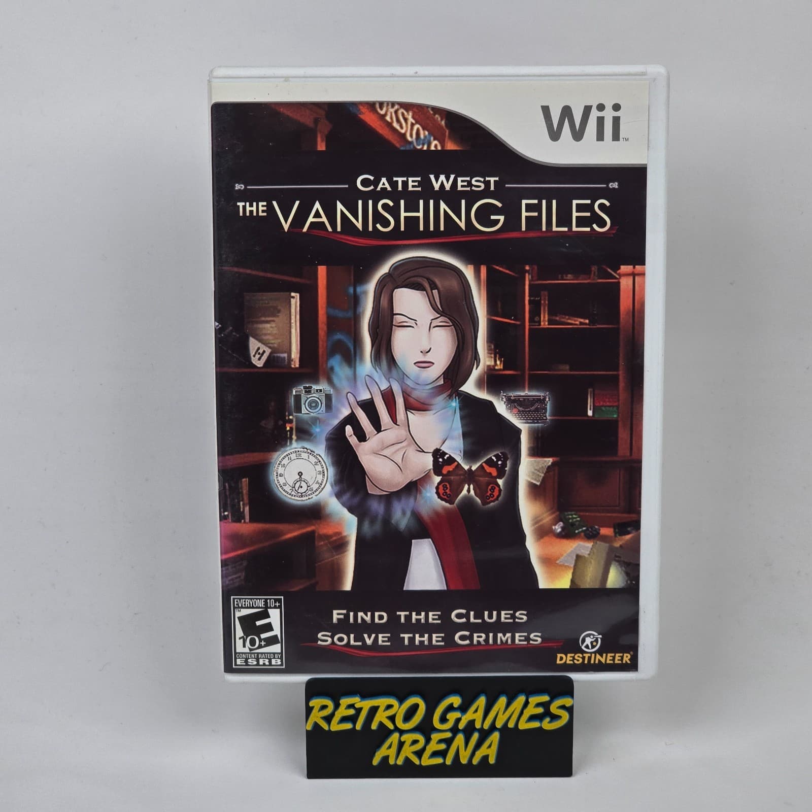 Cate West: The Vanishing Files (Nintendo Wii) CIB COMPLETE