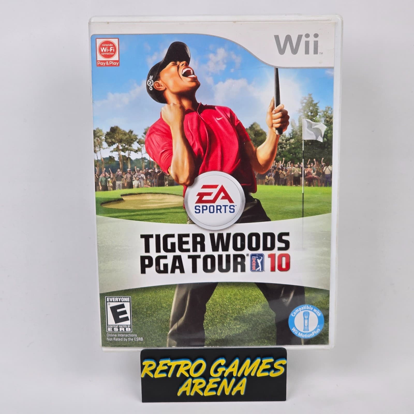 Tiger Woods PGA Tour 10 (Nintendo Wii) Case & Disc