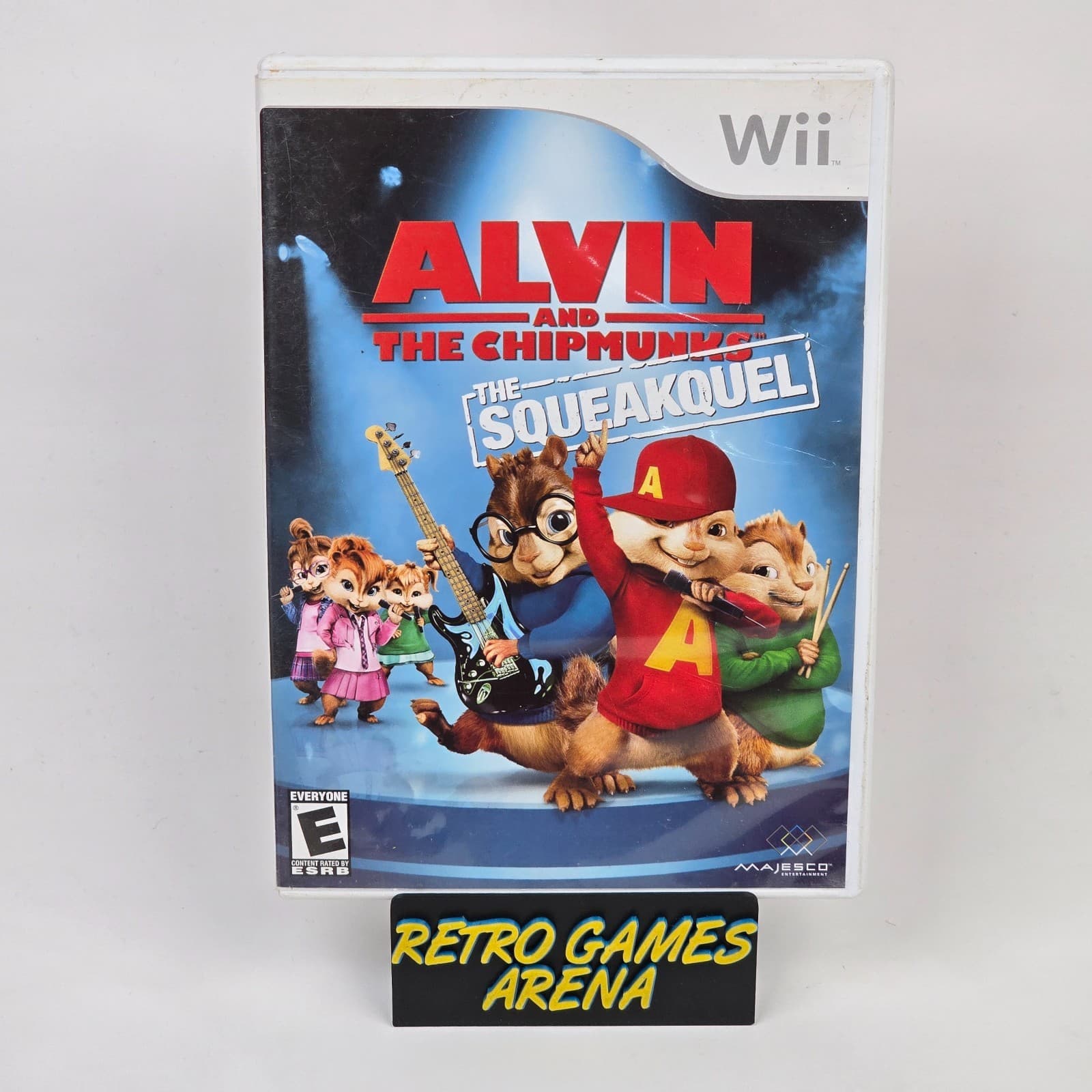 Alvin and the Chipmunks: The Squeakquel (Nintendo Wii) CIB COMPLETE