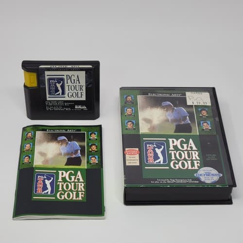 PGA Tour Golf (Sega Genesis) CIB COMPLETE & TESTED
