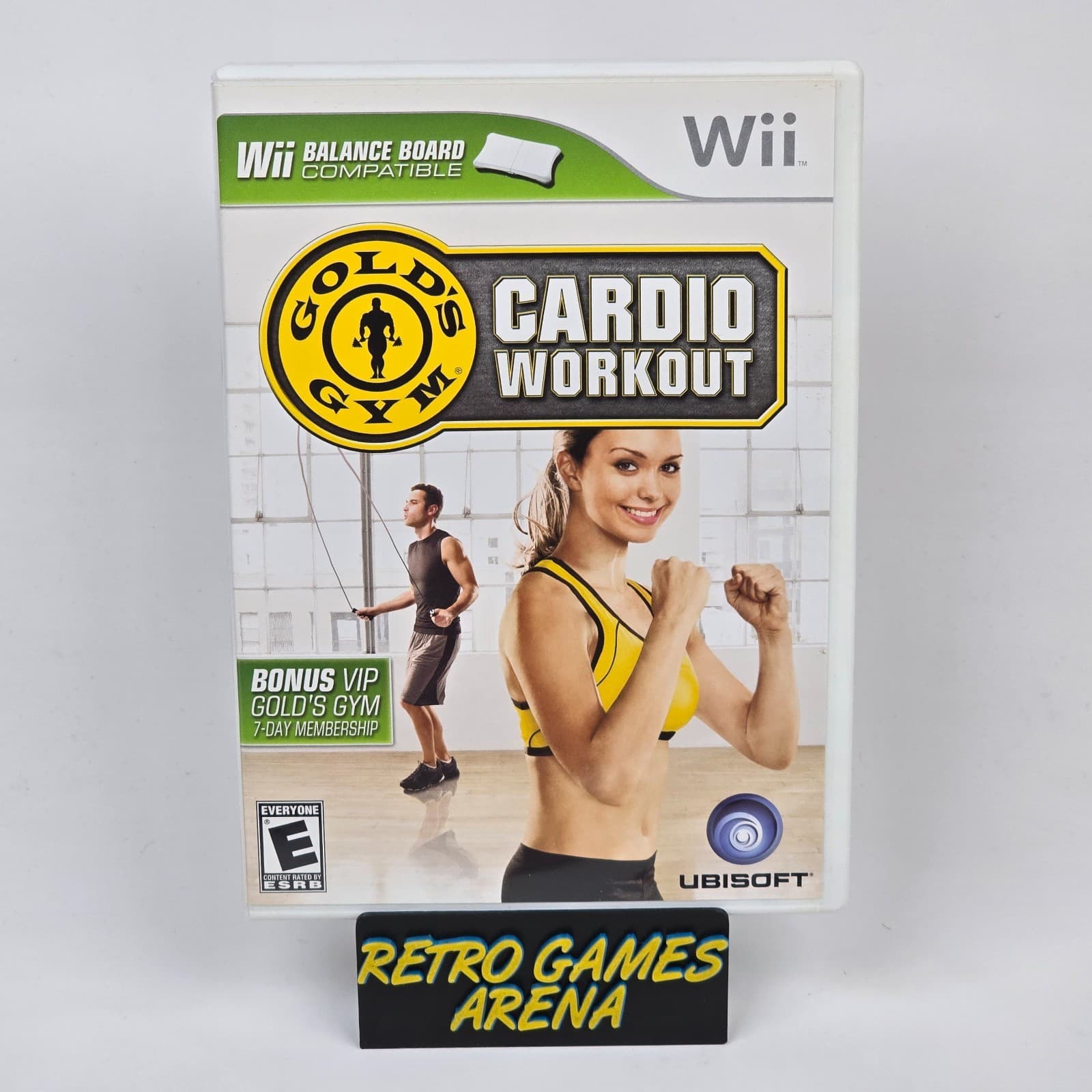 Gold's Gym Cardio Workout (Nintendo Wii) CIB COMPLETE