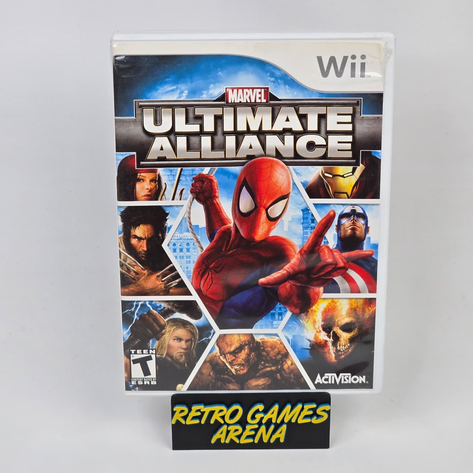 Marvel: Ultimate Alliance (Nintendo Wii) CIB COMPLETE