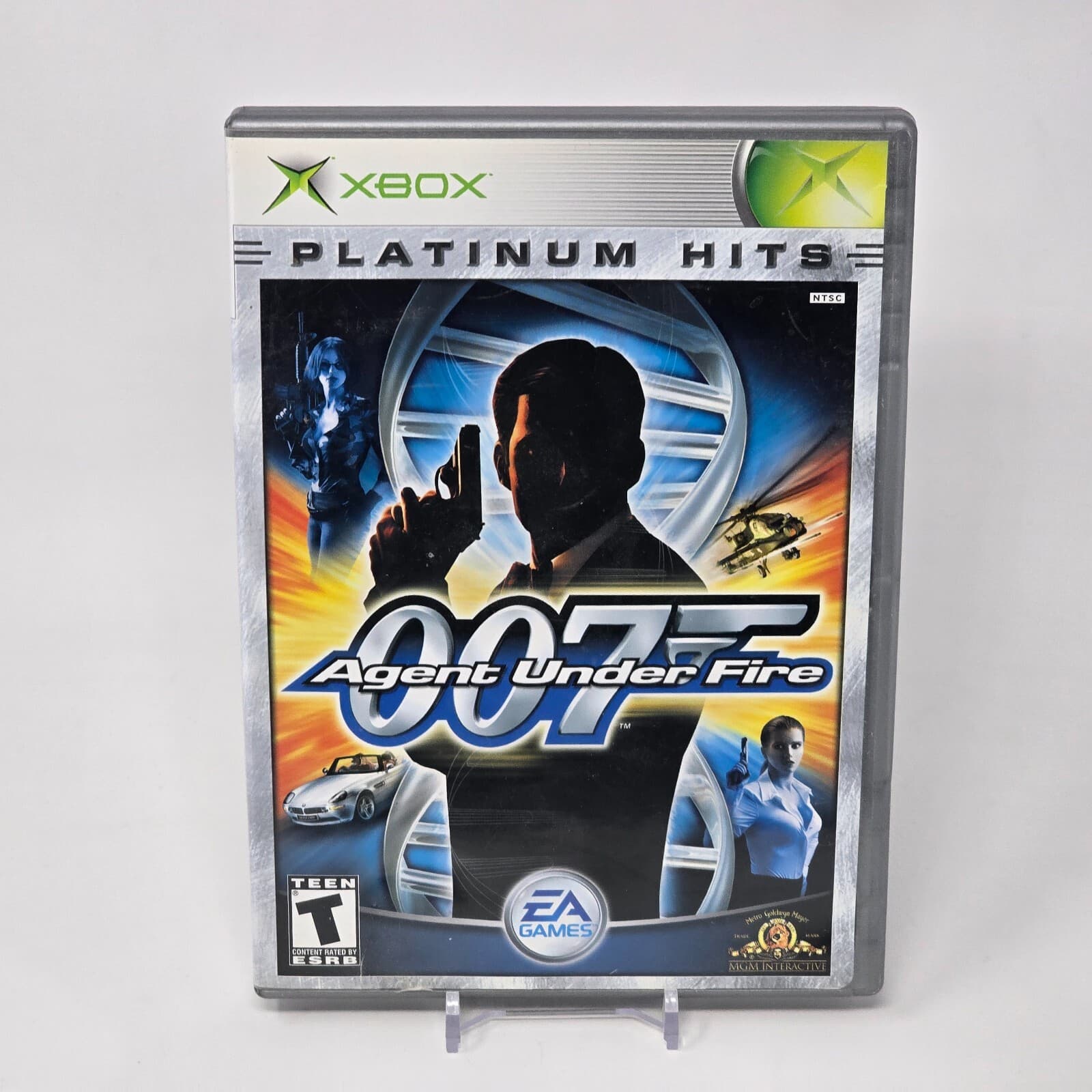 James Bond 007 in Agent Under Fire (Original Xbox) Platinum Hits CIB COMPLETE