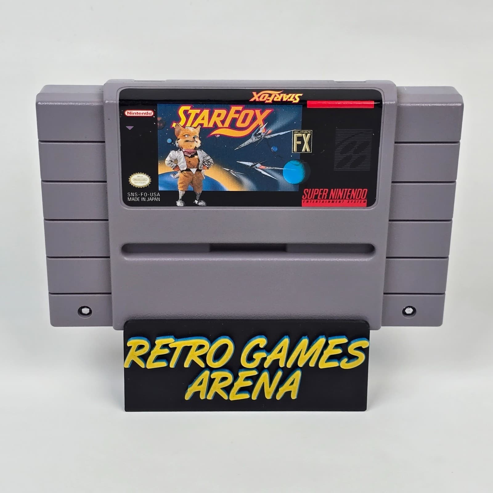 Star Fox StarFox (Super Nintendo SNES) Cartridge
