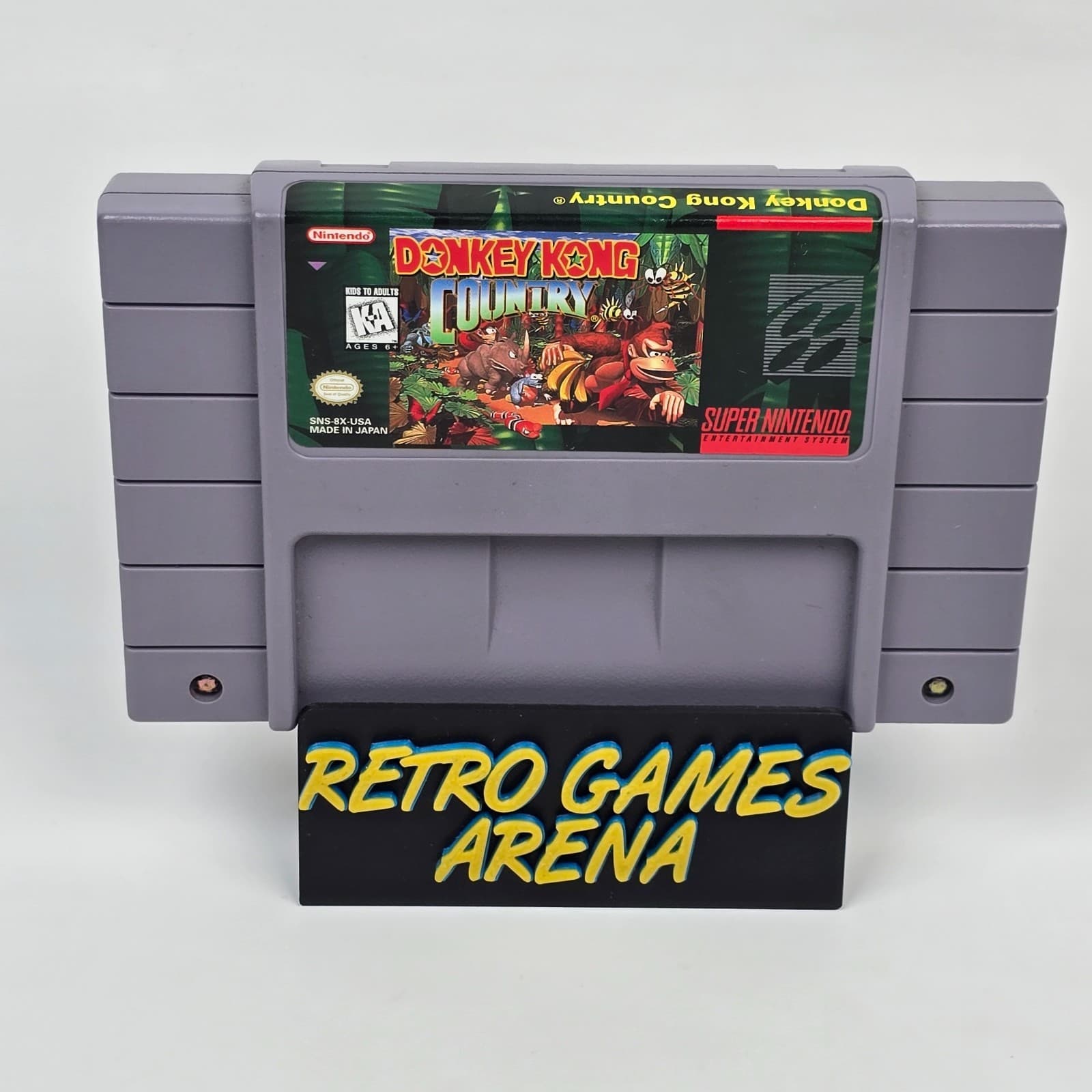 Donkey Kong Country (Super Nintendo SNES) Cartridge