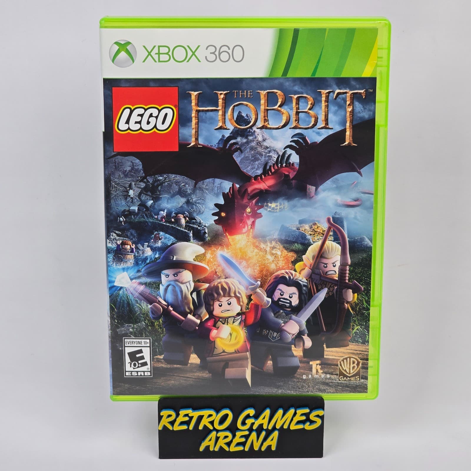 LEGO The Hobbit - Lord of the Rings (Xbox 360) Case & Disc