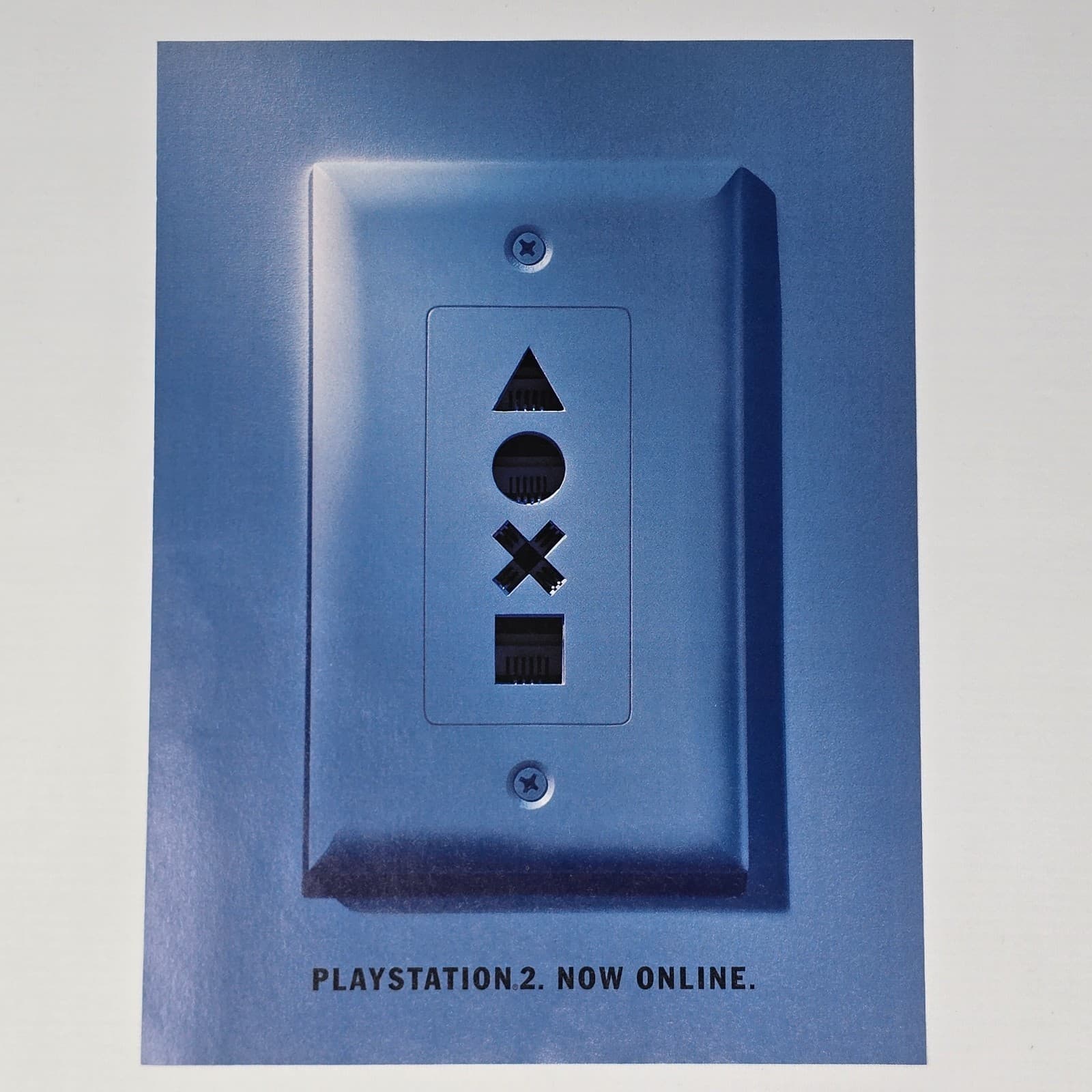 PlayStation 2 Online Outlet Print Ad/Poster