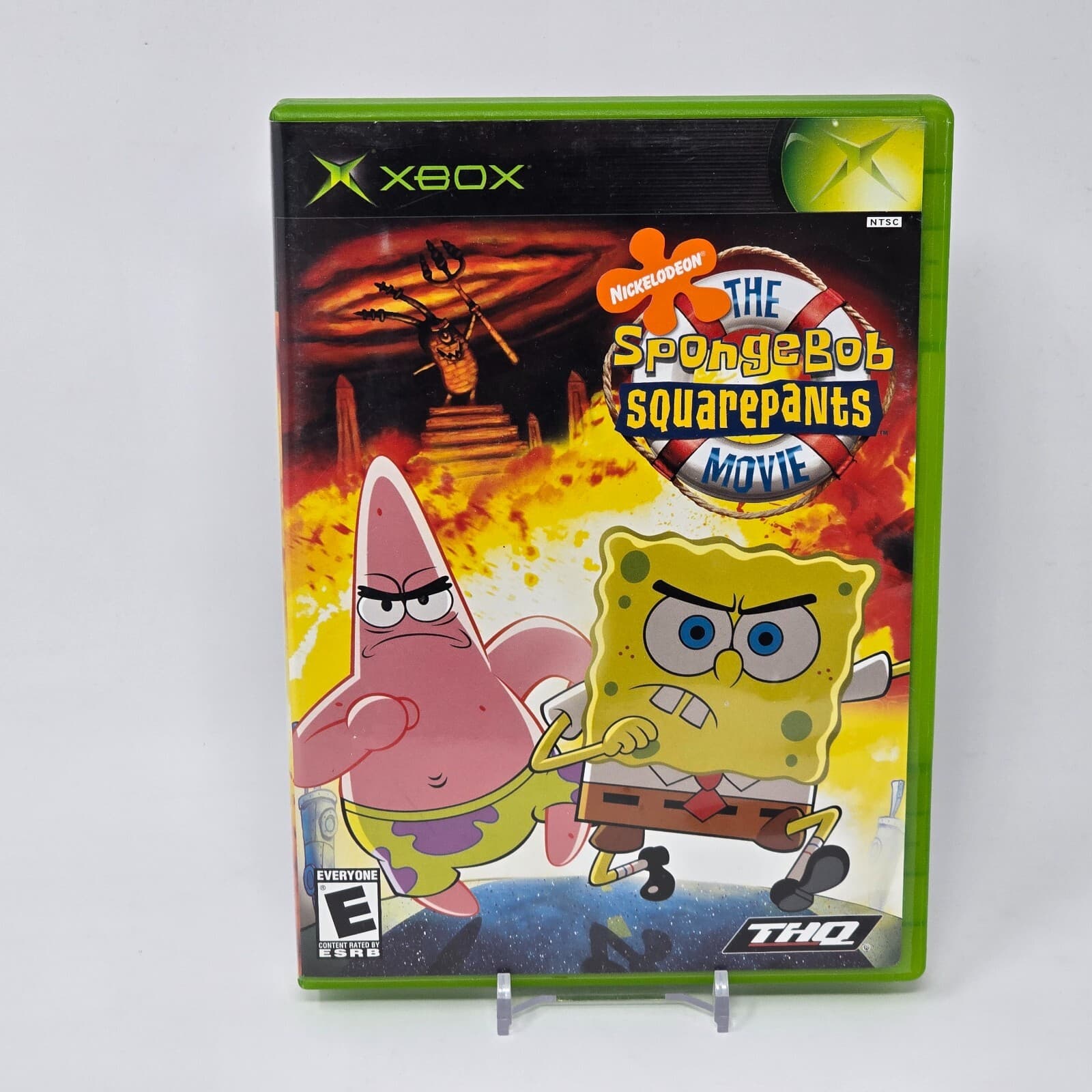 The SpongeBob SquarePants Movie (Original Xbox) Black Label CIB COMPLETE TESTED
