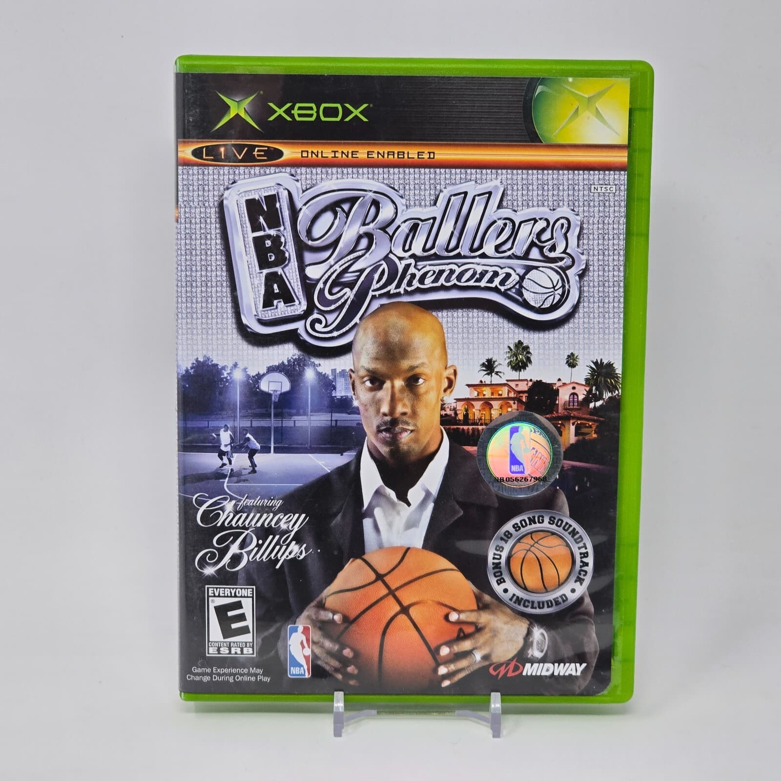 NBA Ballers: Phenom (Original Xbox) CIB COMPLETE & TESTED