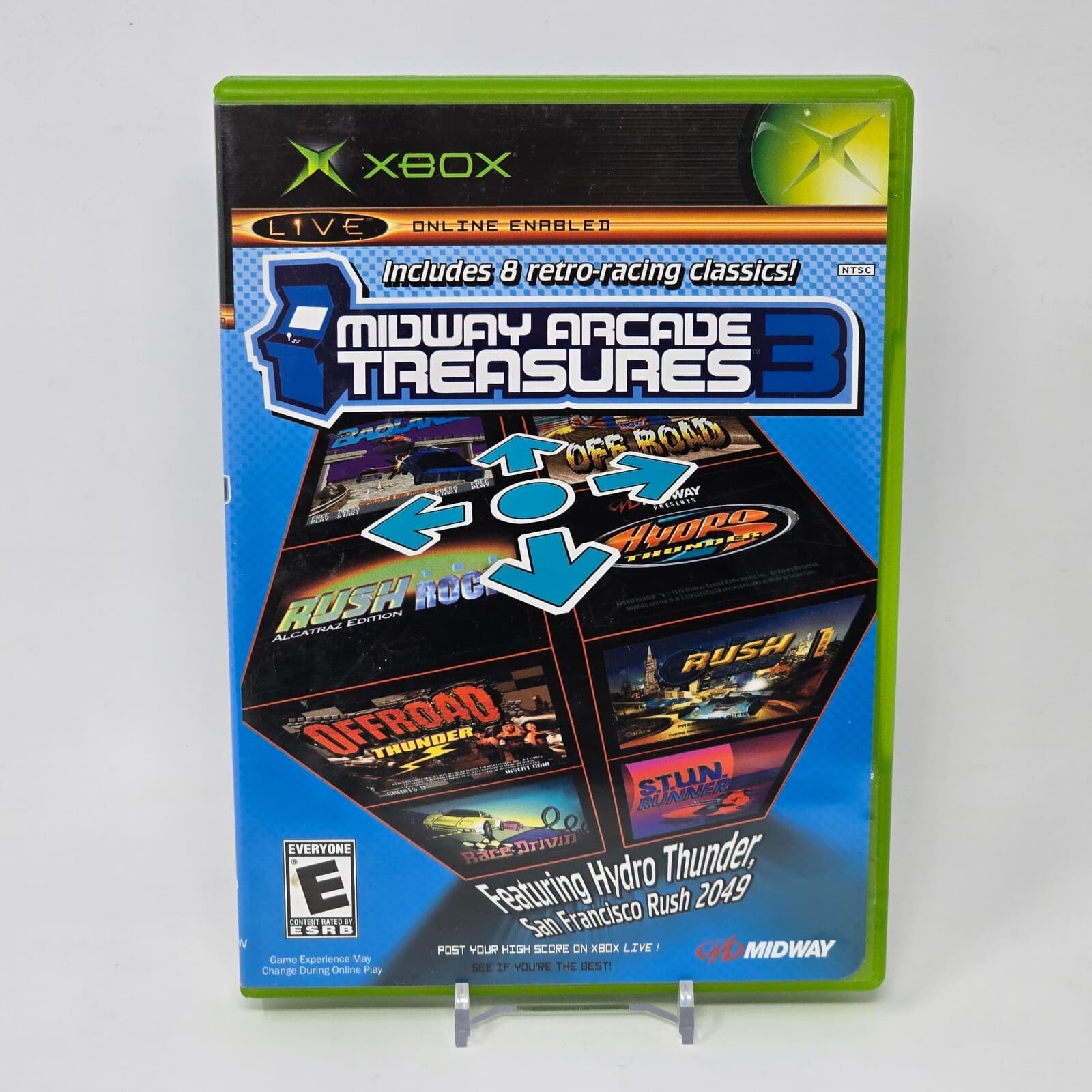 Midway Arcade Treasures 3 (Original Xbox) CIB COMPLETE & TESTED