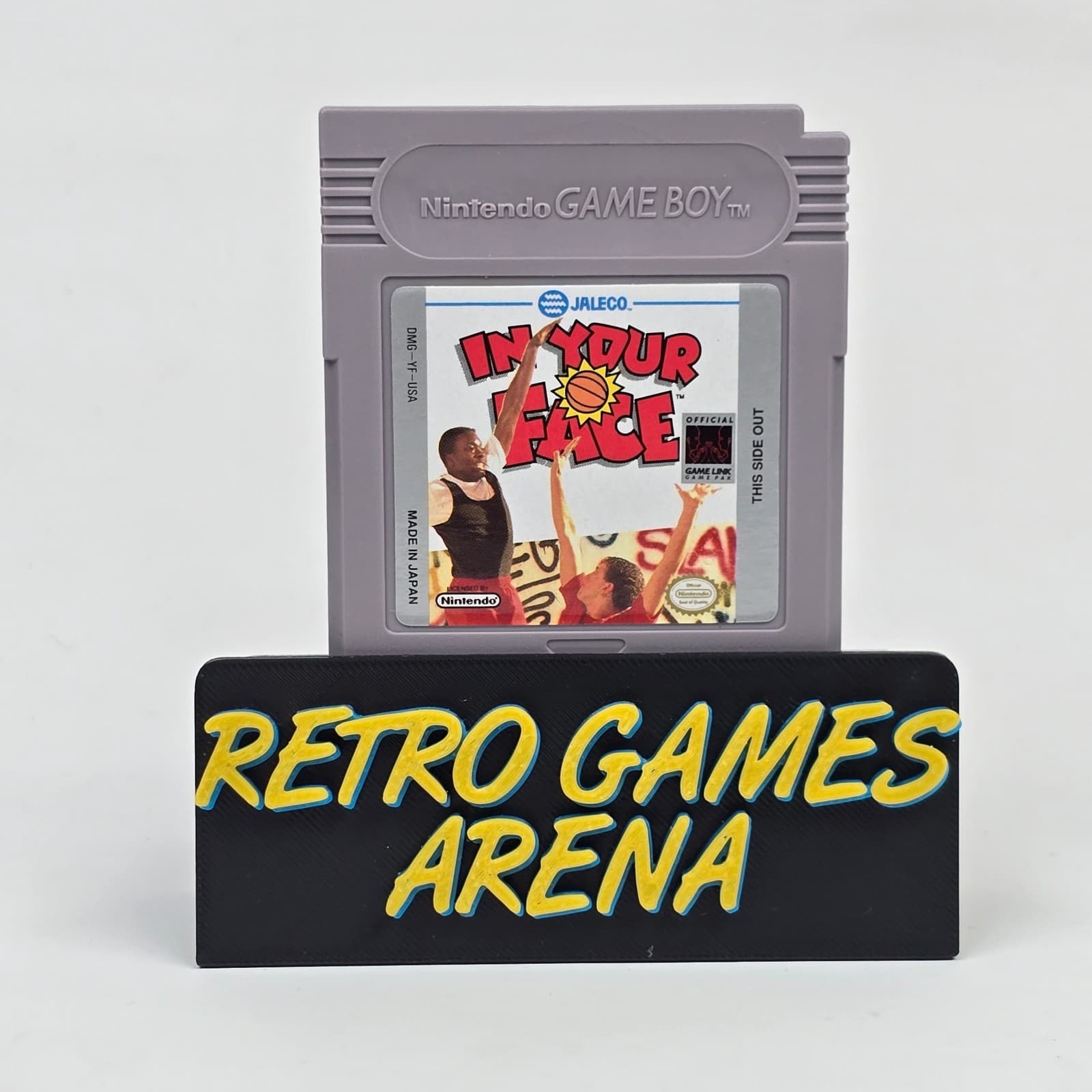 In Your Face (Nintendo GameBoy) Cartridge CLEANED & TESTED