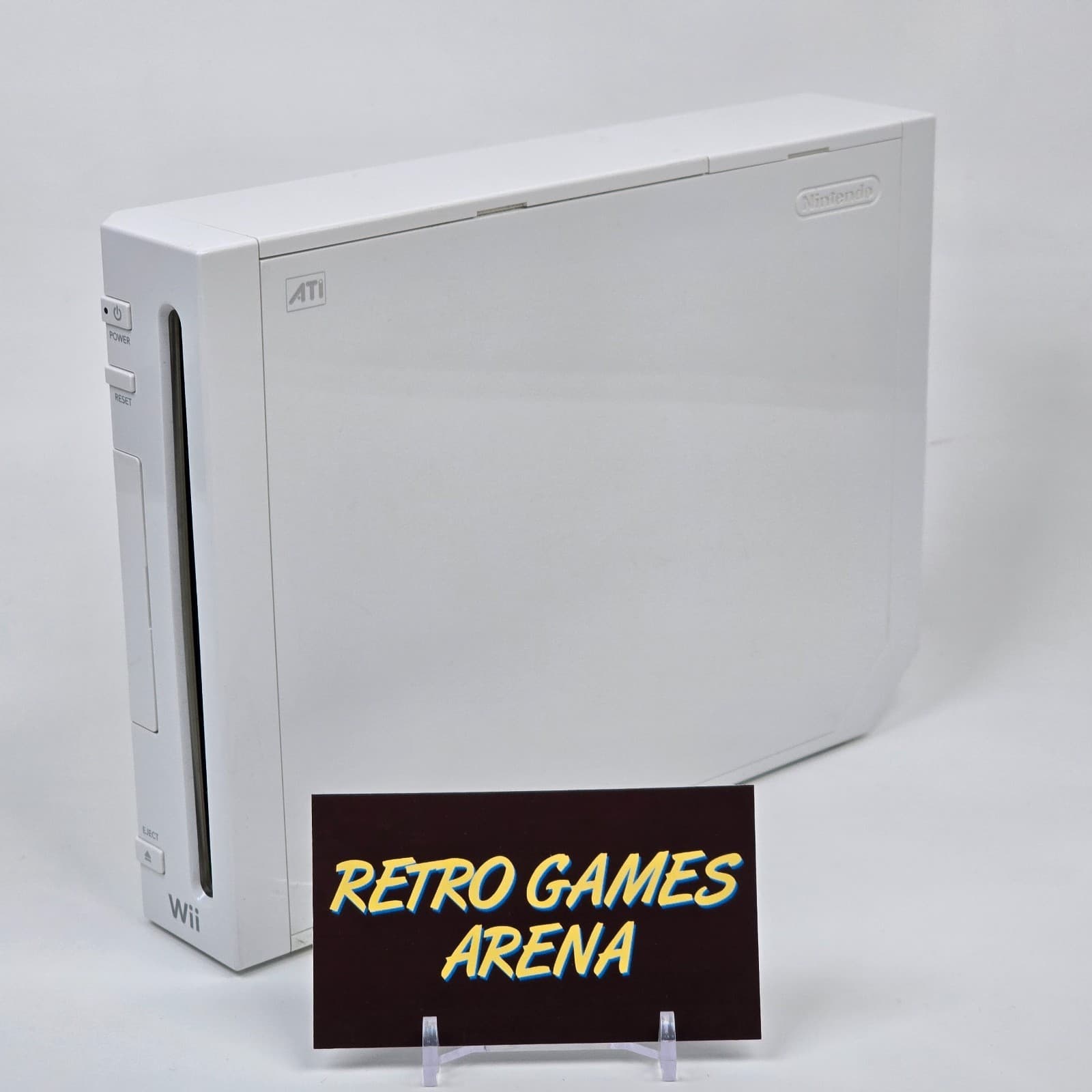 Nintendo Wii White GameCube Compatible Console Only (RVL-001) CLEANED & TESTED