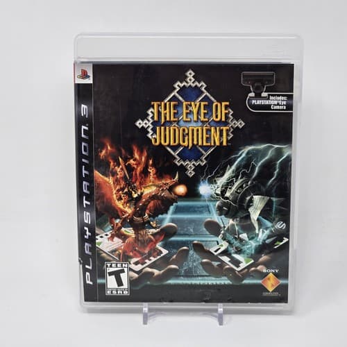 The Eye of Judgement (PlayStation 3 PS3) Case & Disc TESTED