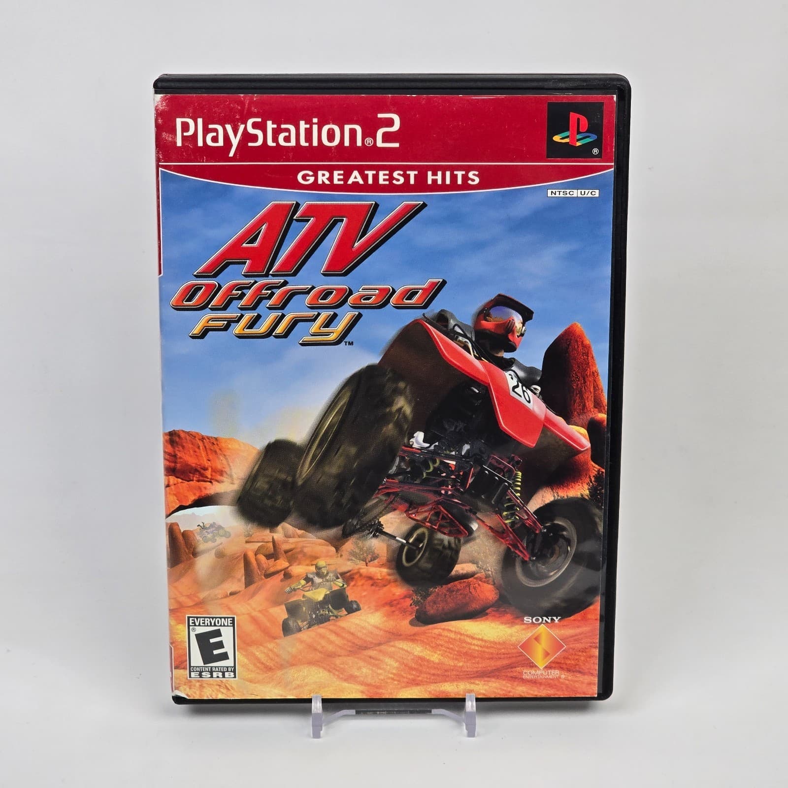 ATV Offroad Fury (PlayStation 2 PS2) Greatest Hits Case & Disc TESTED