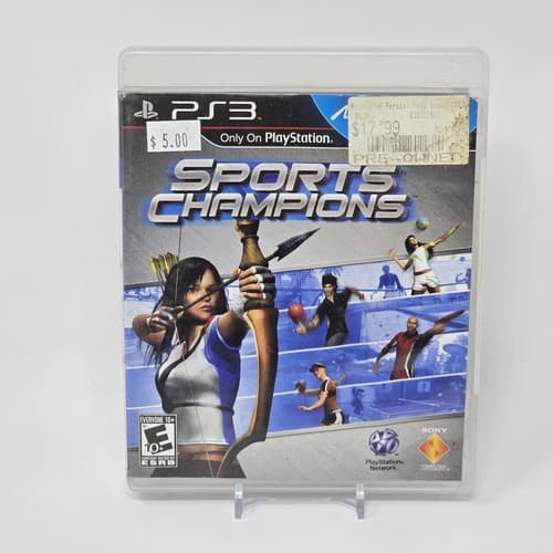 Sports Champions (PlayStation 3 PS3) Case & Disc TESTED
