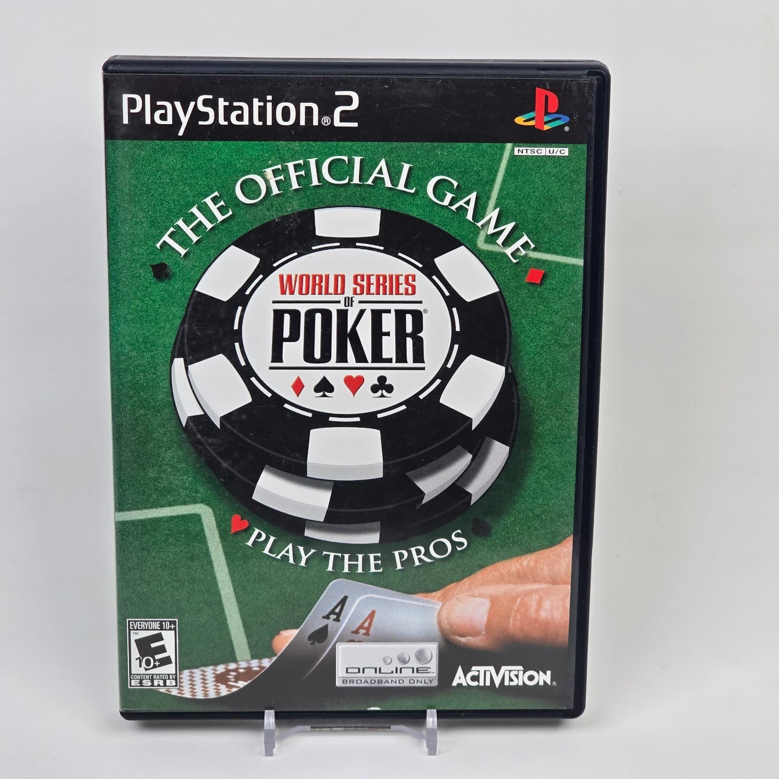 World Series of Poker (PlayStation 2 PS2) CIB COMPLETE & TESTED
