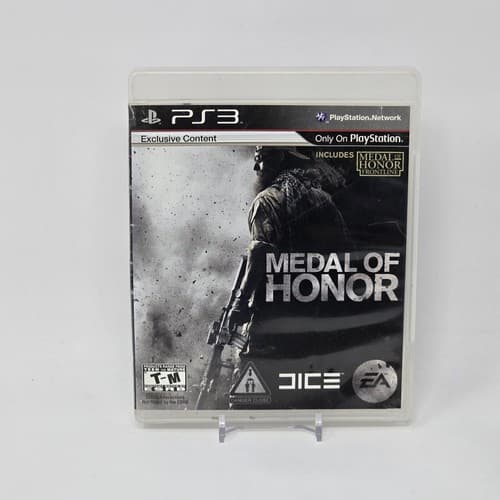 Medal of Honor (PlayStation 3 PS3) Black Label Case & Disc TESTED