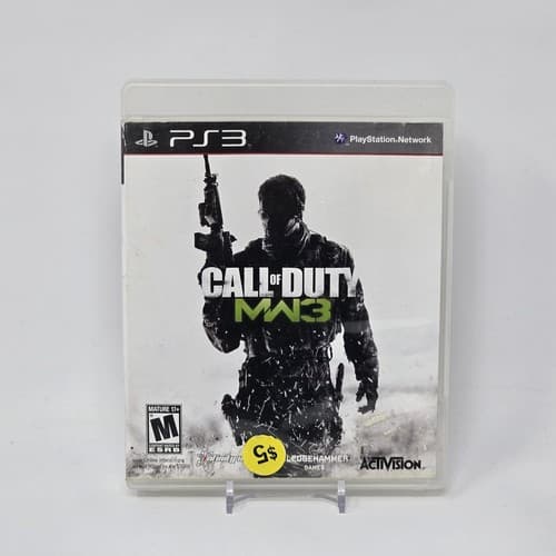 Call of Duty Modern Warfare 3 MW3 (PlayStation 3 PS3) Case & Disc TESTED