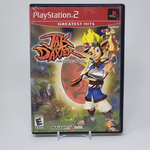 Jak & Daxter The Precursor Legacy (PlayStation 2 PS2) Greatest Hits Case & Disc