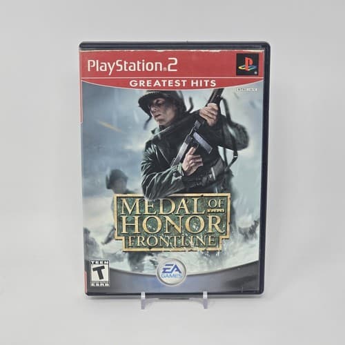 Medal of Honor: Frontline (PlayStation 2 PS2) Greatest Hits Case & Disc TESTED