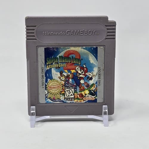 Super Mario Land 2: 6 Golden Coins (Nintendo GameBoy) TESTED (Label Worn)