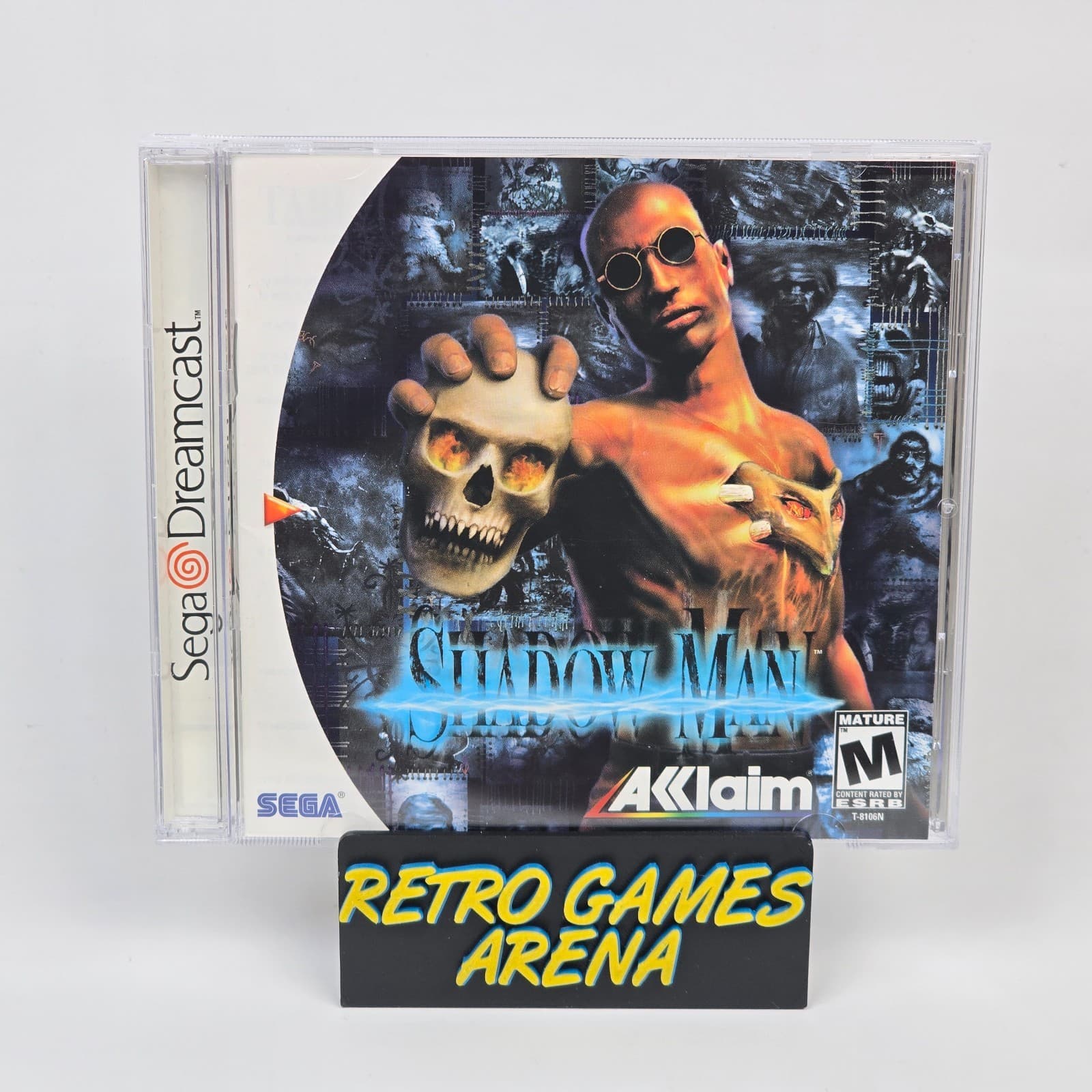 Shadow Man (Sega Dreamcast) CIB COMPLETE & TESTED