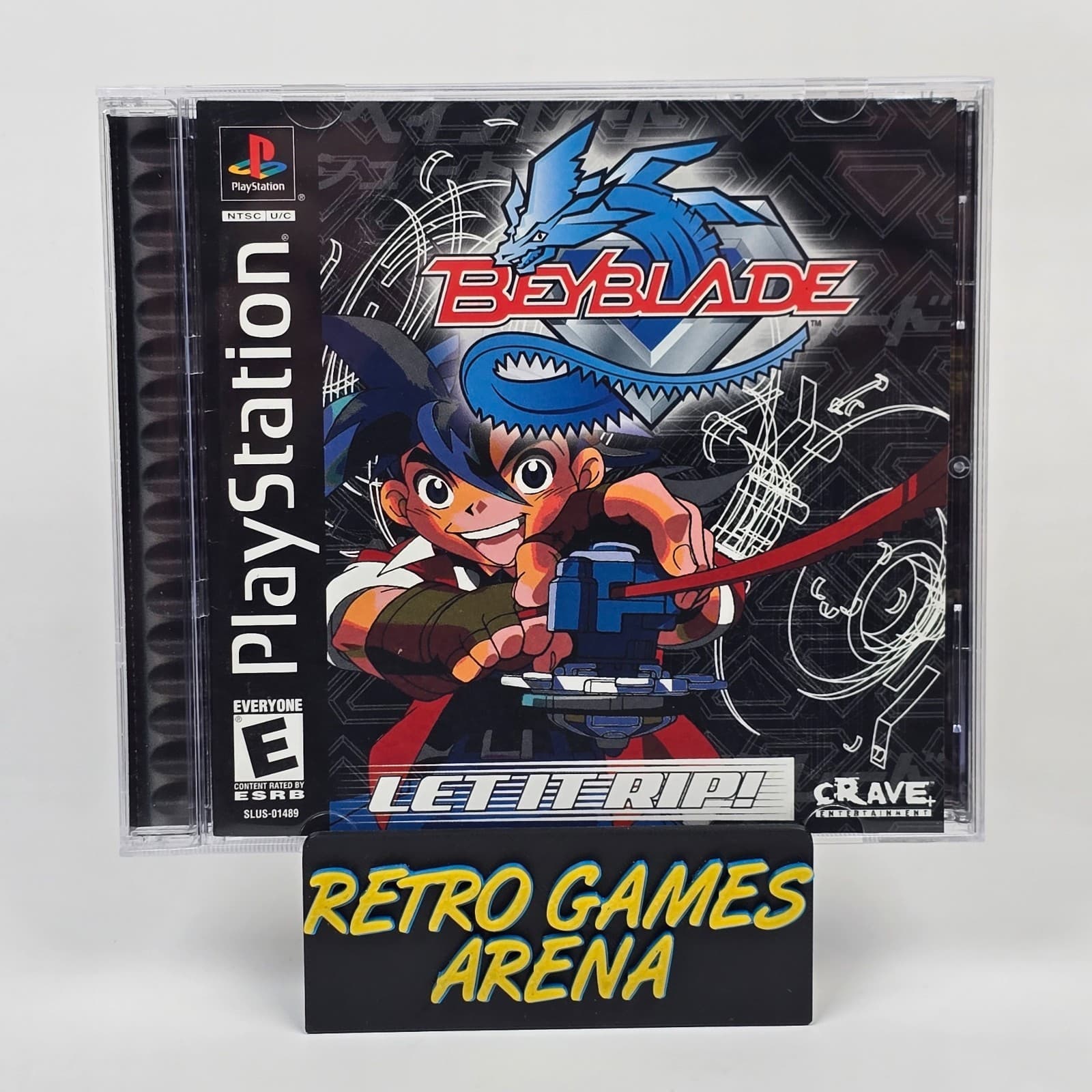 Beyblade (PlayStation 1 PS1) CIB COMPLETE