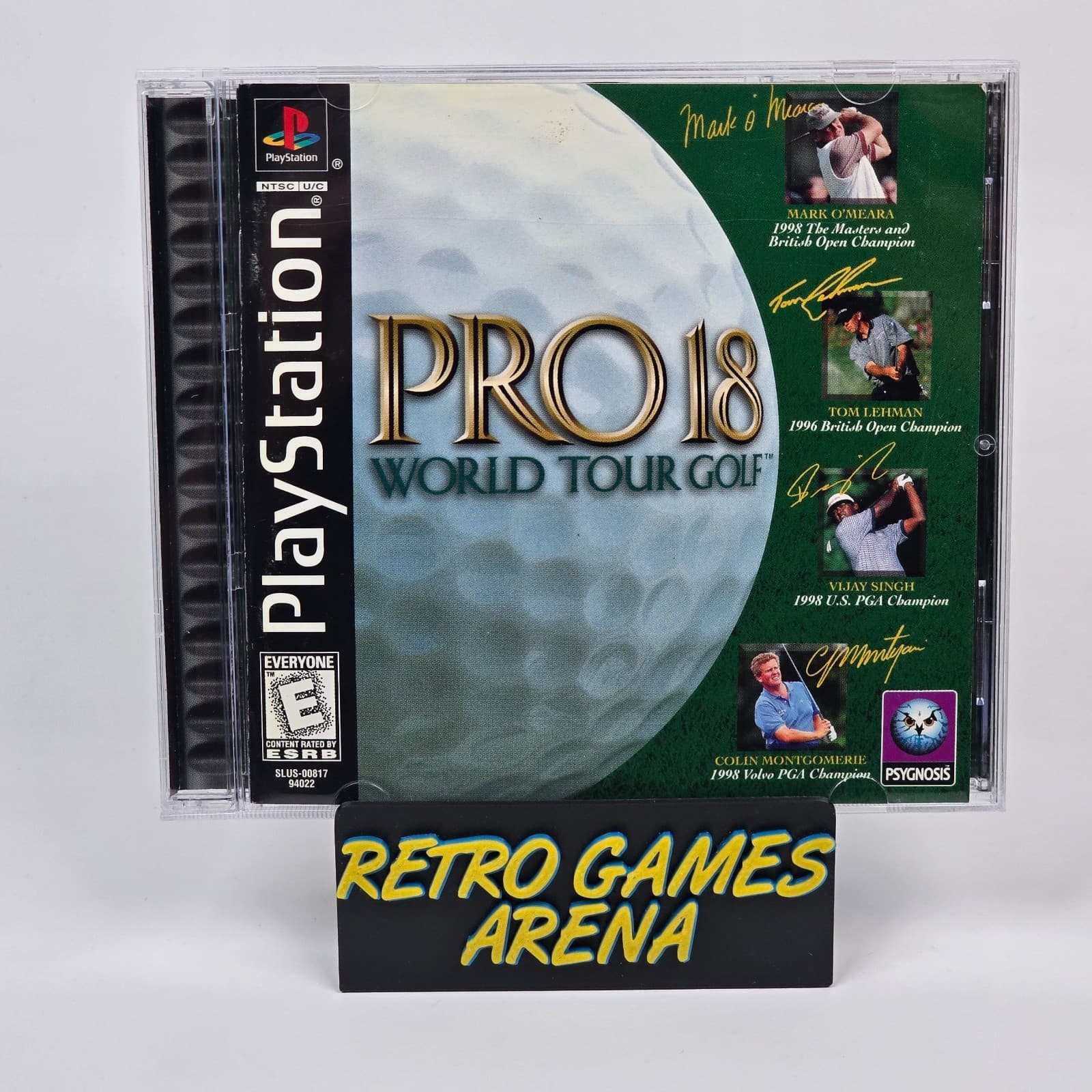 Pro 18: World Tour Golf (PlayStation 1 PS1) CIB COMPLETE