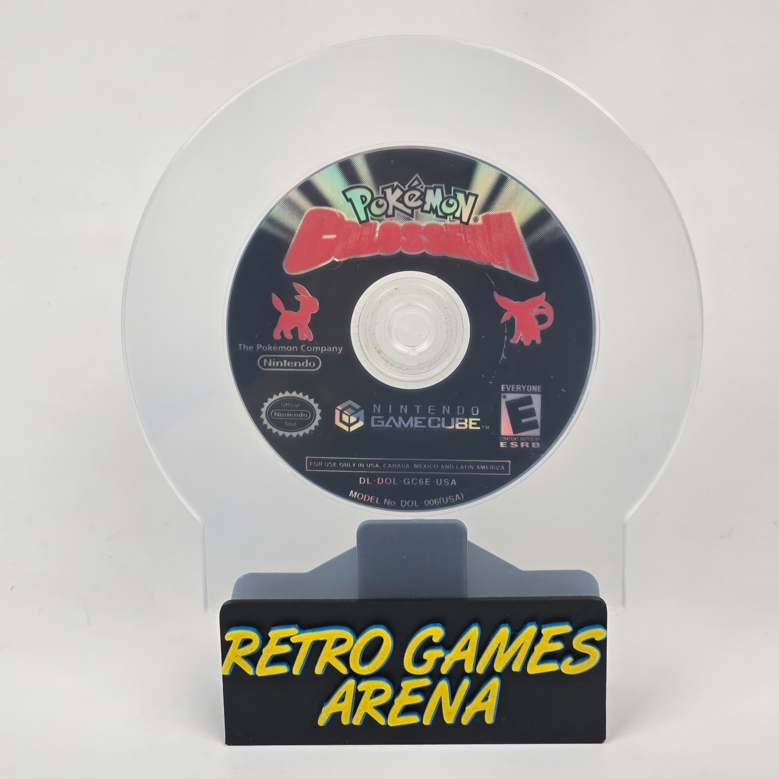 Pokemon Colosseum (Nintendo GameCube) Disc