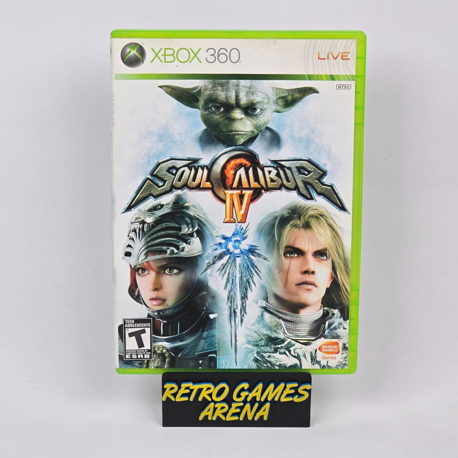 Soul Calibur IV 4 (Xbox 360) Case & Disc