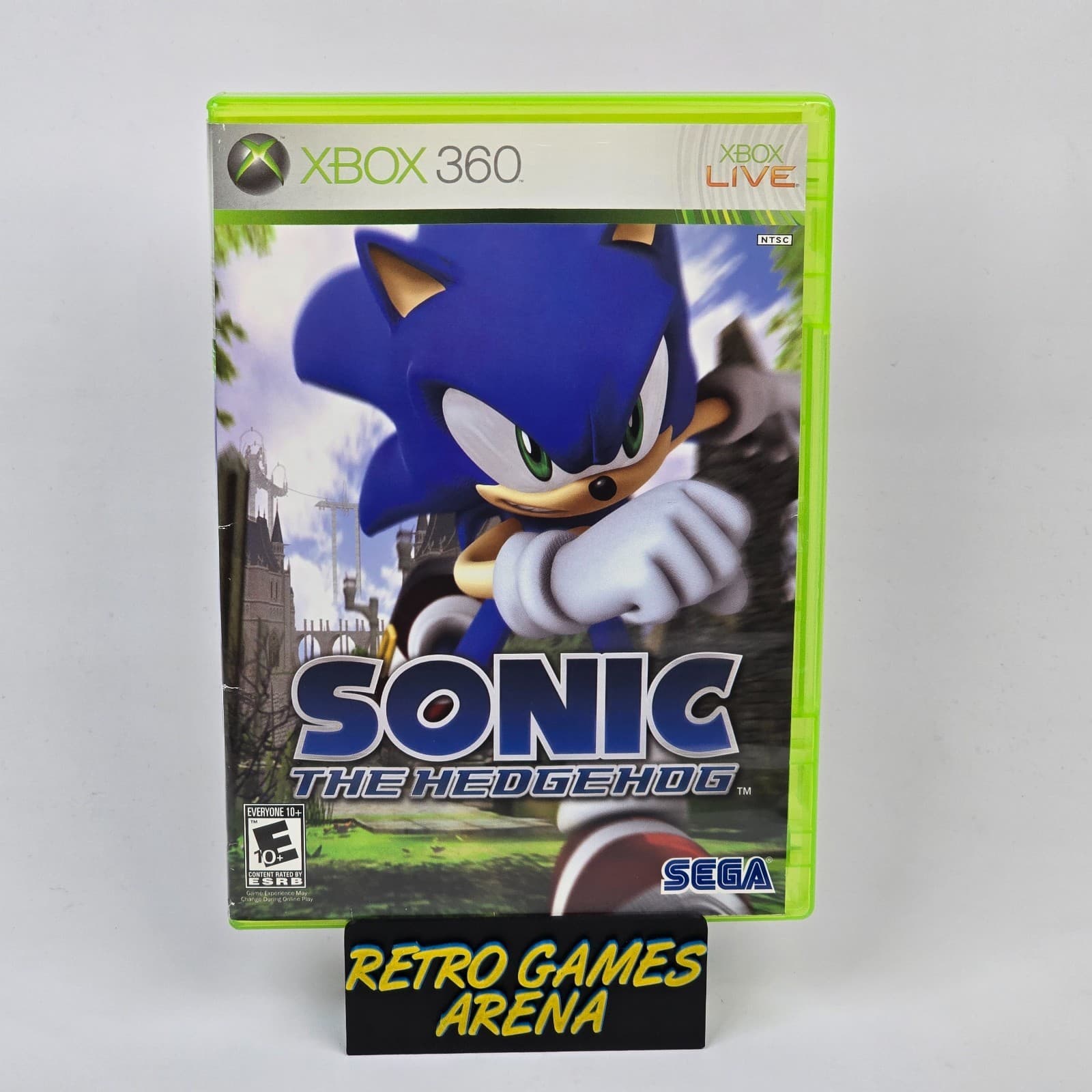Sonic the Hedgehog (Xbox 360) Case & Disc