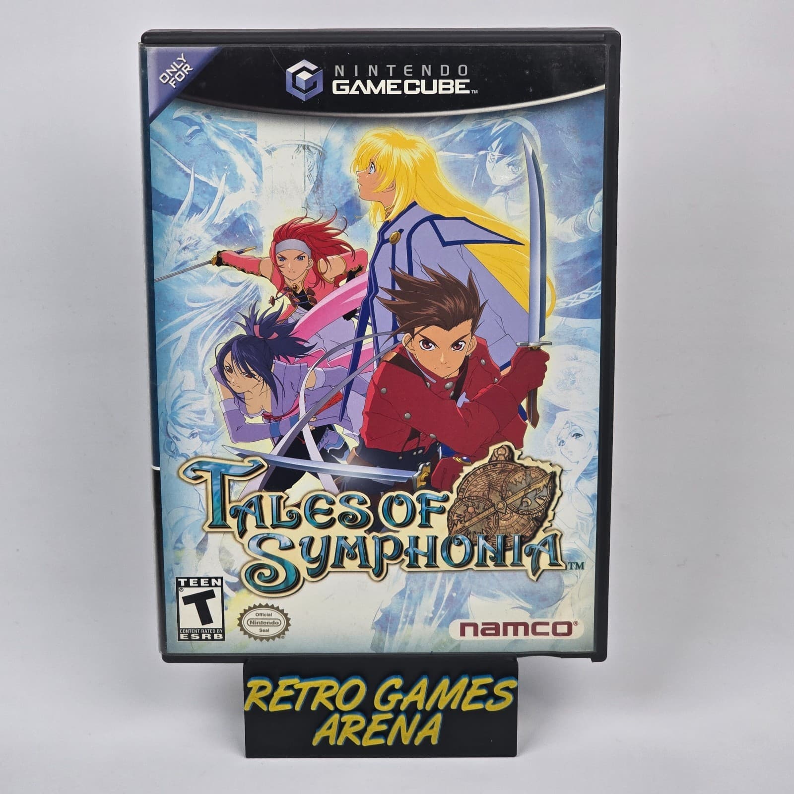 Tales of Symphonia (Nintendo GameCube) Black Label CIB COMPLETE