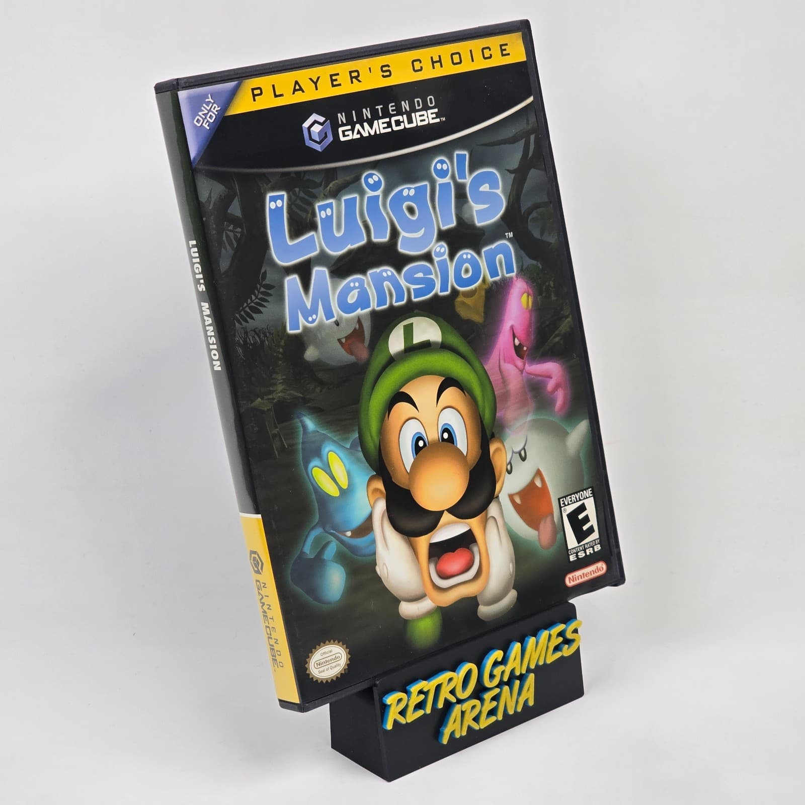💿REFURBISHED Luigi's Mansion (Nintendo GameCube) Player's Choice CIB COMPLETE💿