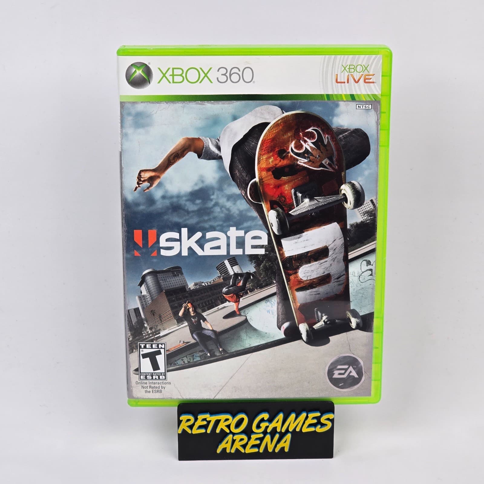Skate 3 (Xbox 360) Case & Disc