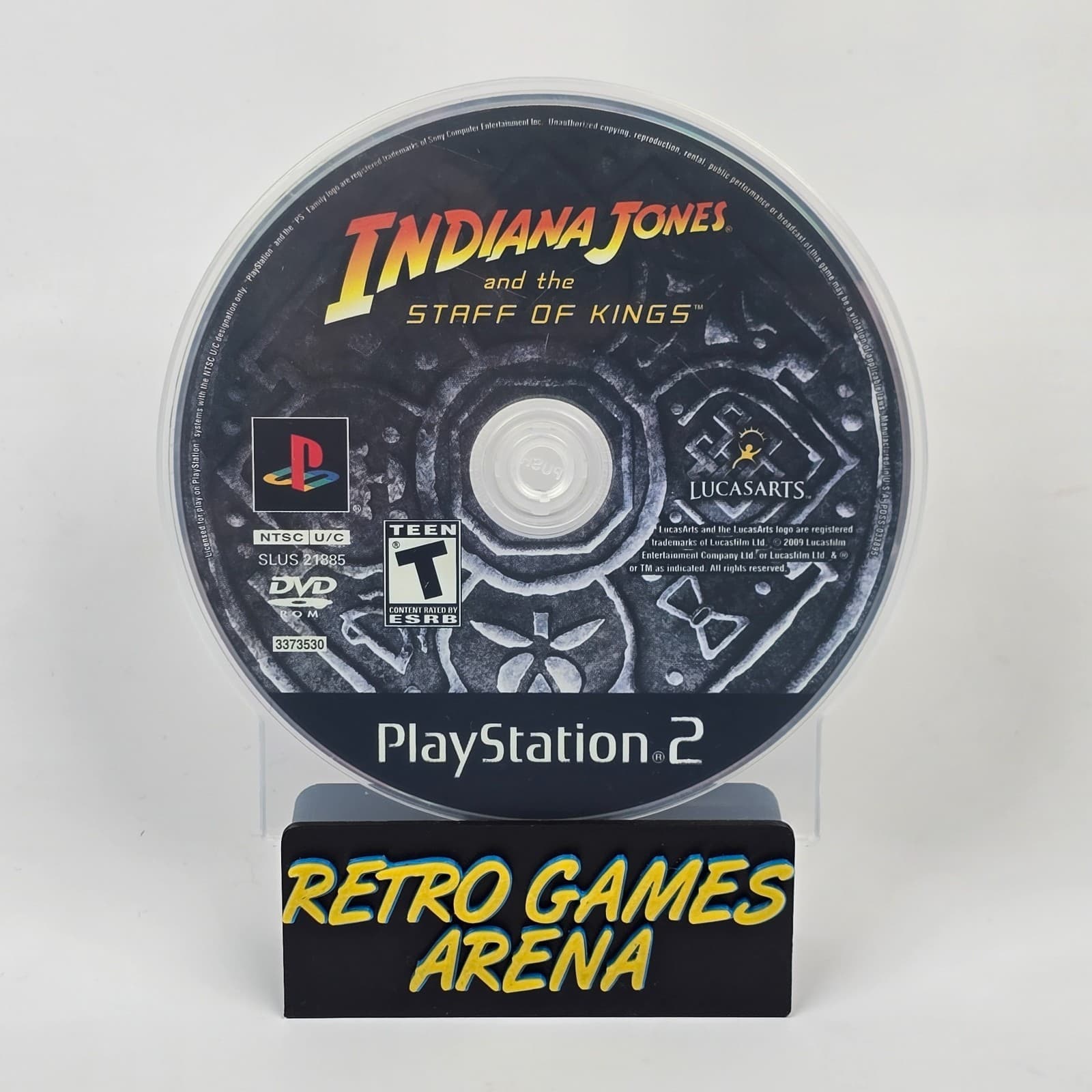Indiana Jones and the Staff of Kings (PlayStation 2 PS2) Disc