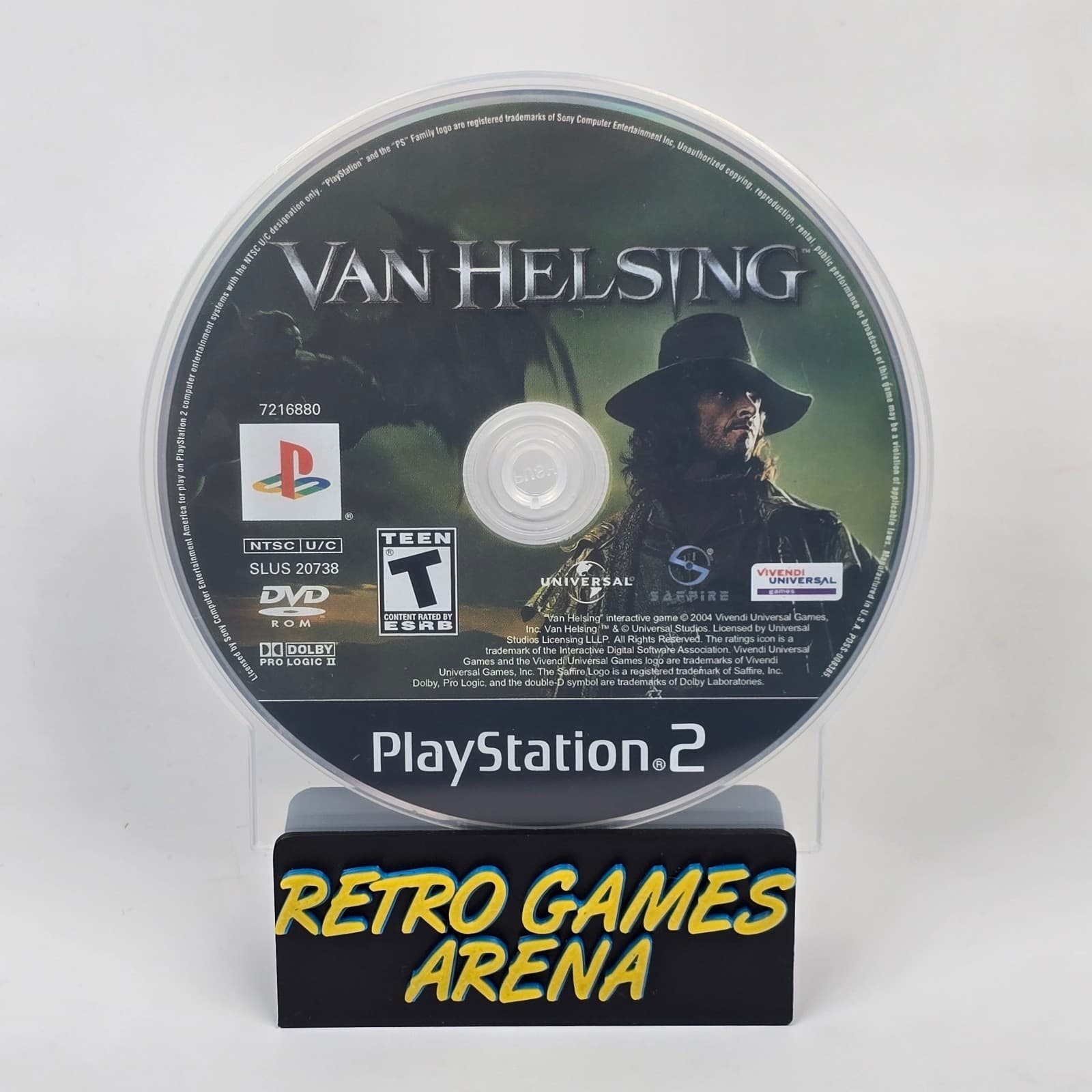 Van Helsing (PlayStation 2 PS2) Disc