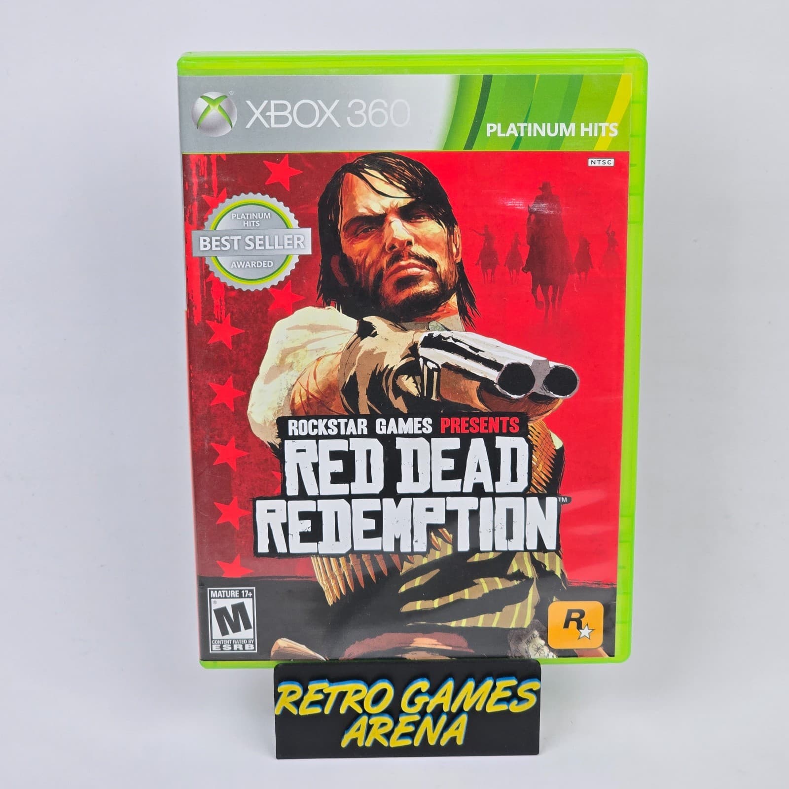 Red Dead Redemption (Xbox 360) Platinum Hits Case & Disc