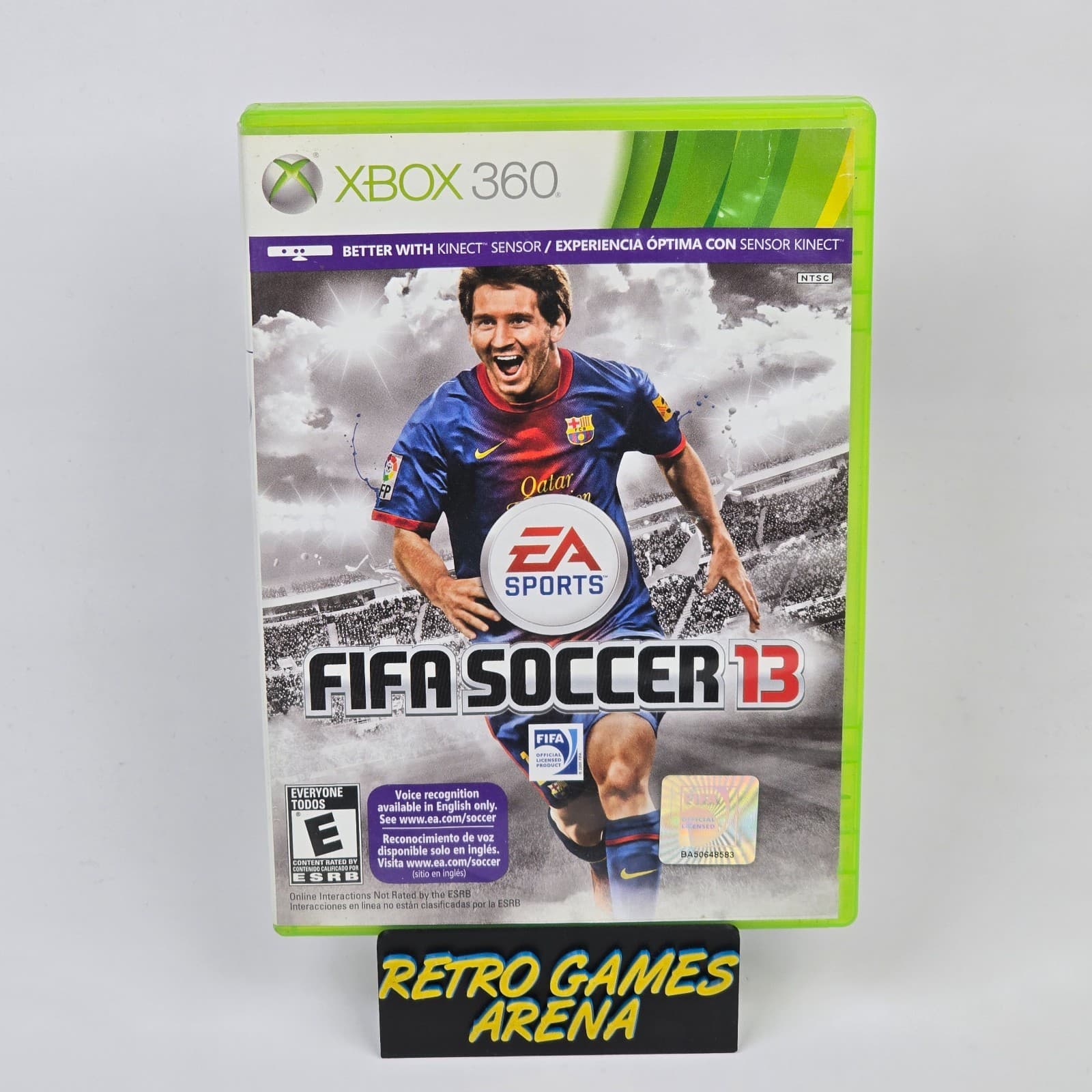 FIFA Soccer 13 (Xbox 360) Case & Disc