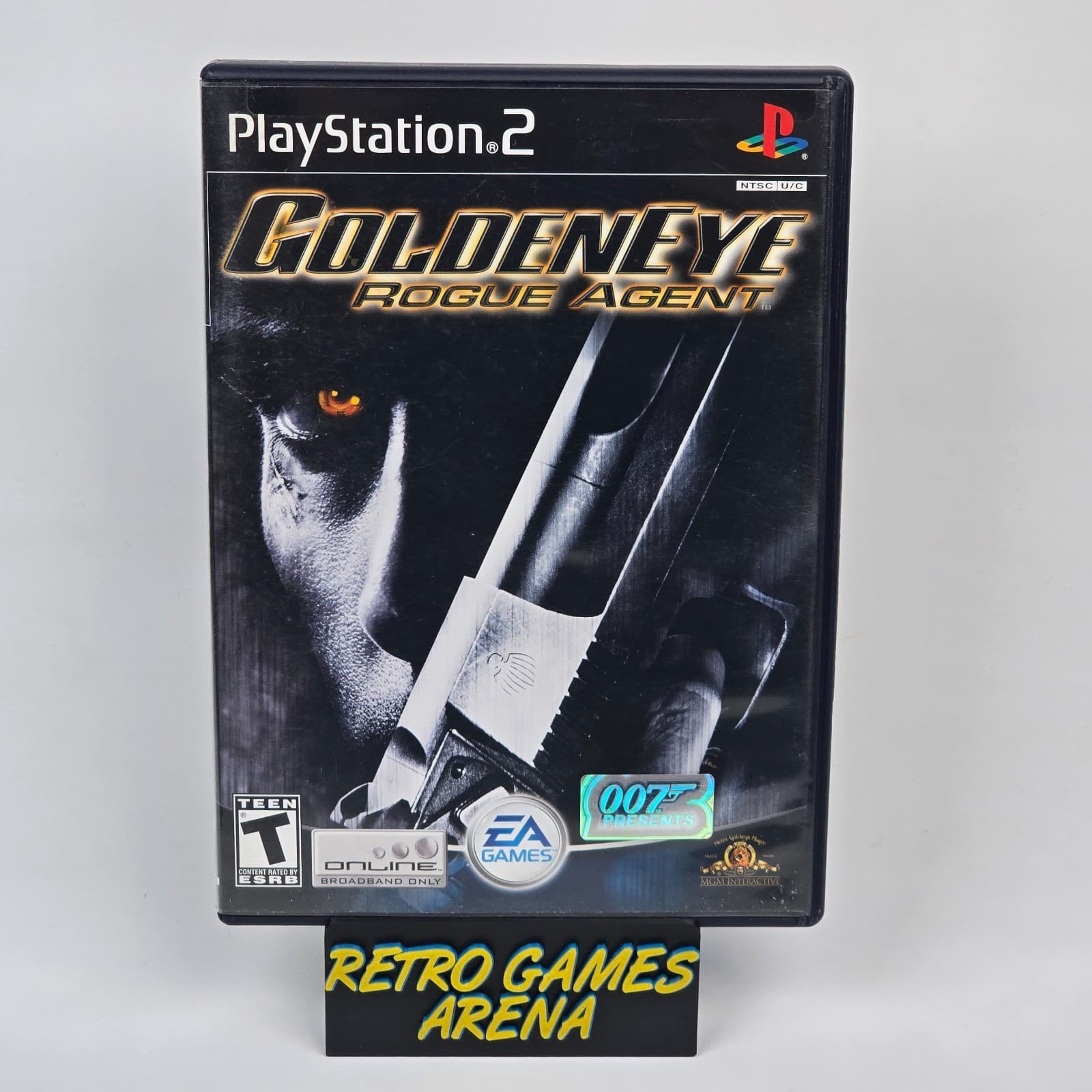 GoldenEye: Rogue Agent - James Bond 007 (PlayStation 2 PS2) Case & Disc