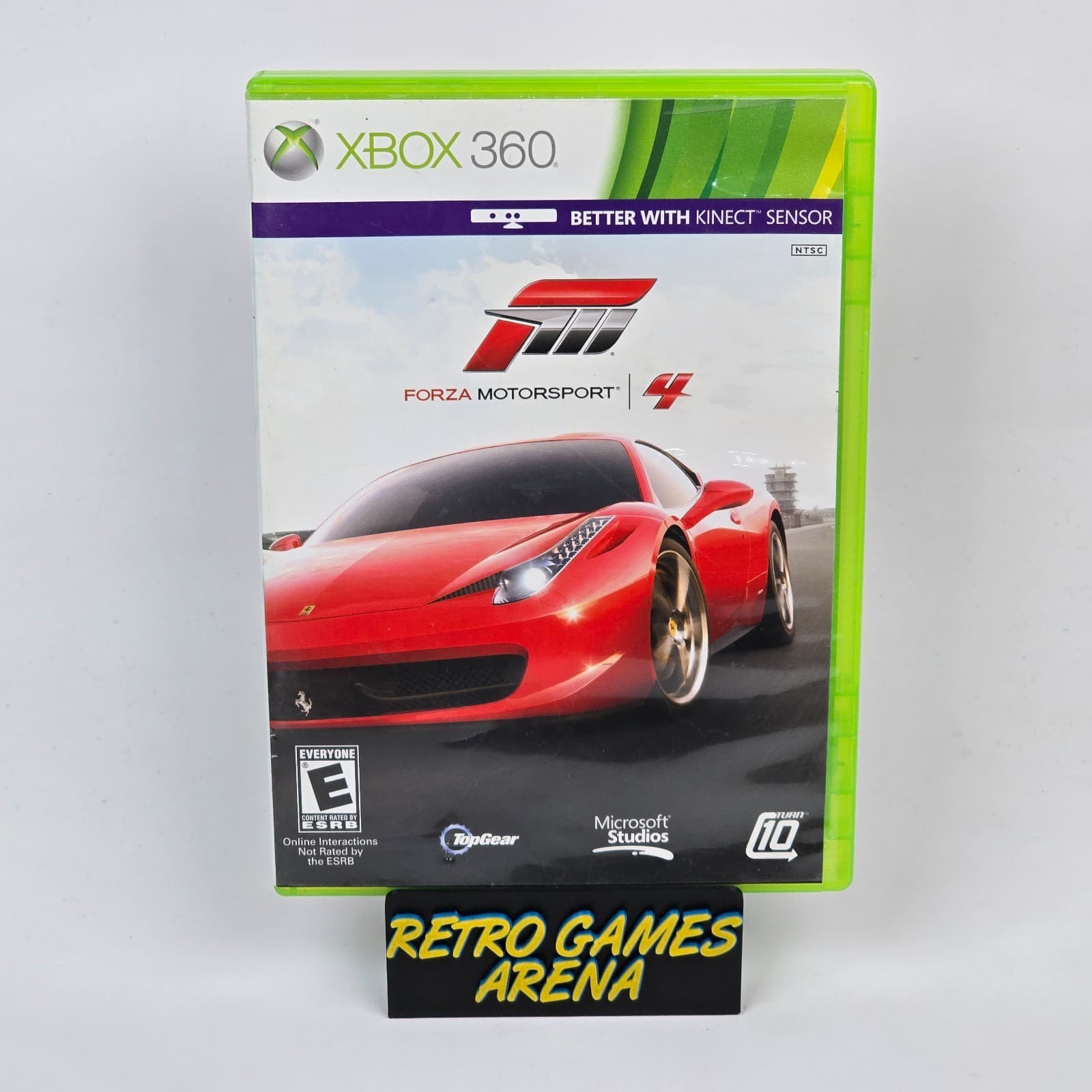 Forza Motorsport 4 (Xbox 360) Case & Discs
