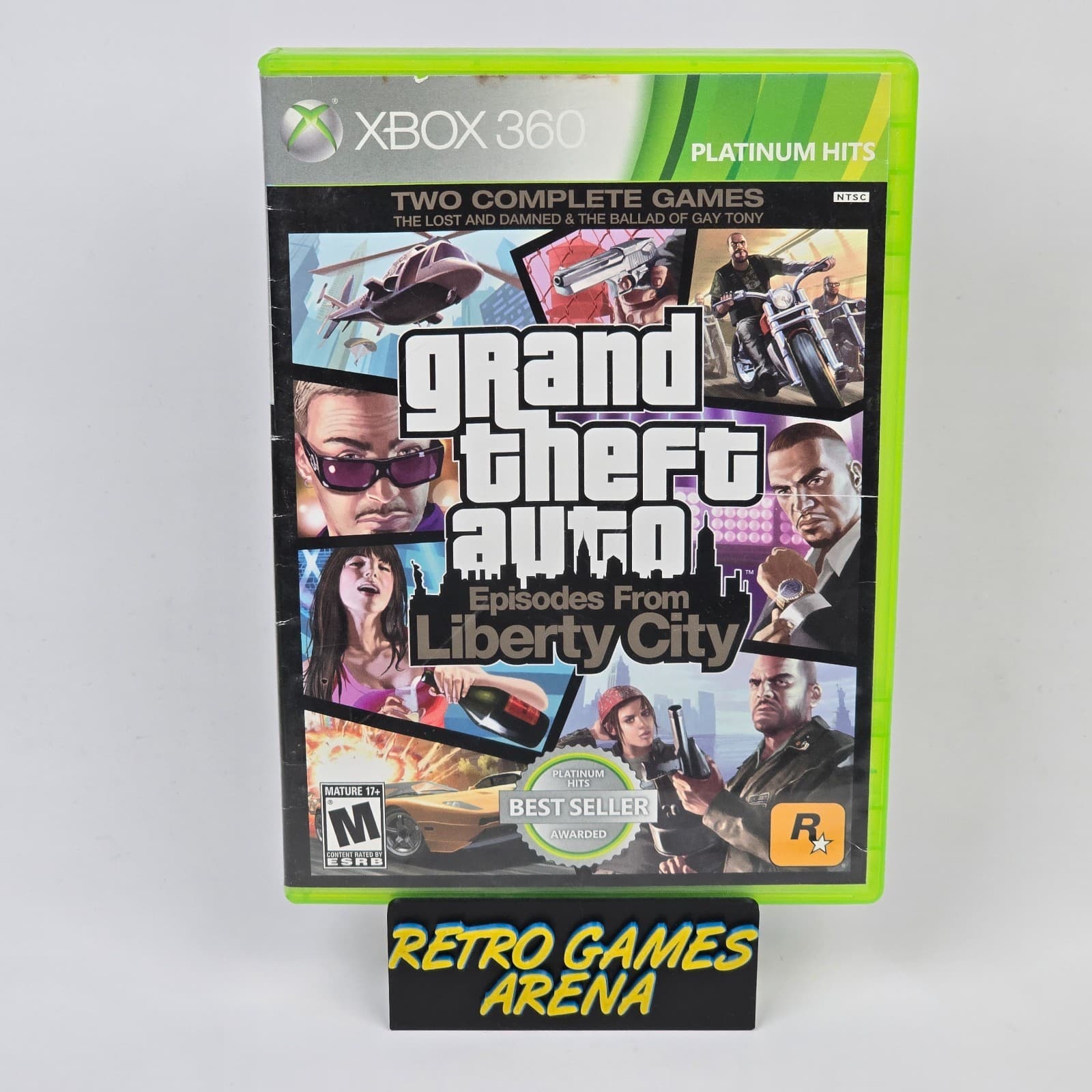 Grand Theft Auto: Episodes from Liberty City (Xbox 360) Platinum Case & Disc