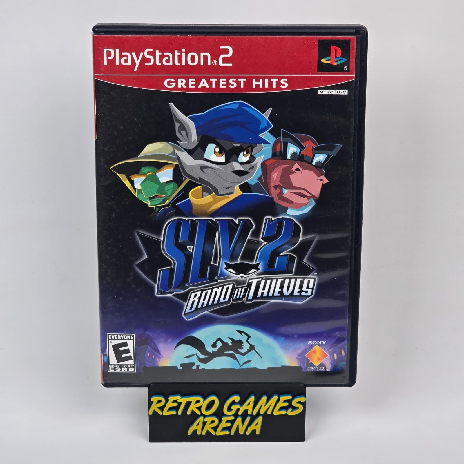 Sly 2: Band of Thieves (PlayStation 2 PS2) Greatest Hits Case & Disc