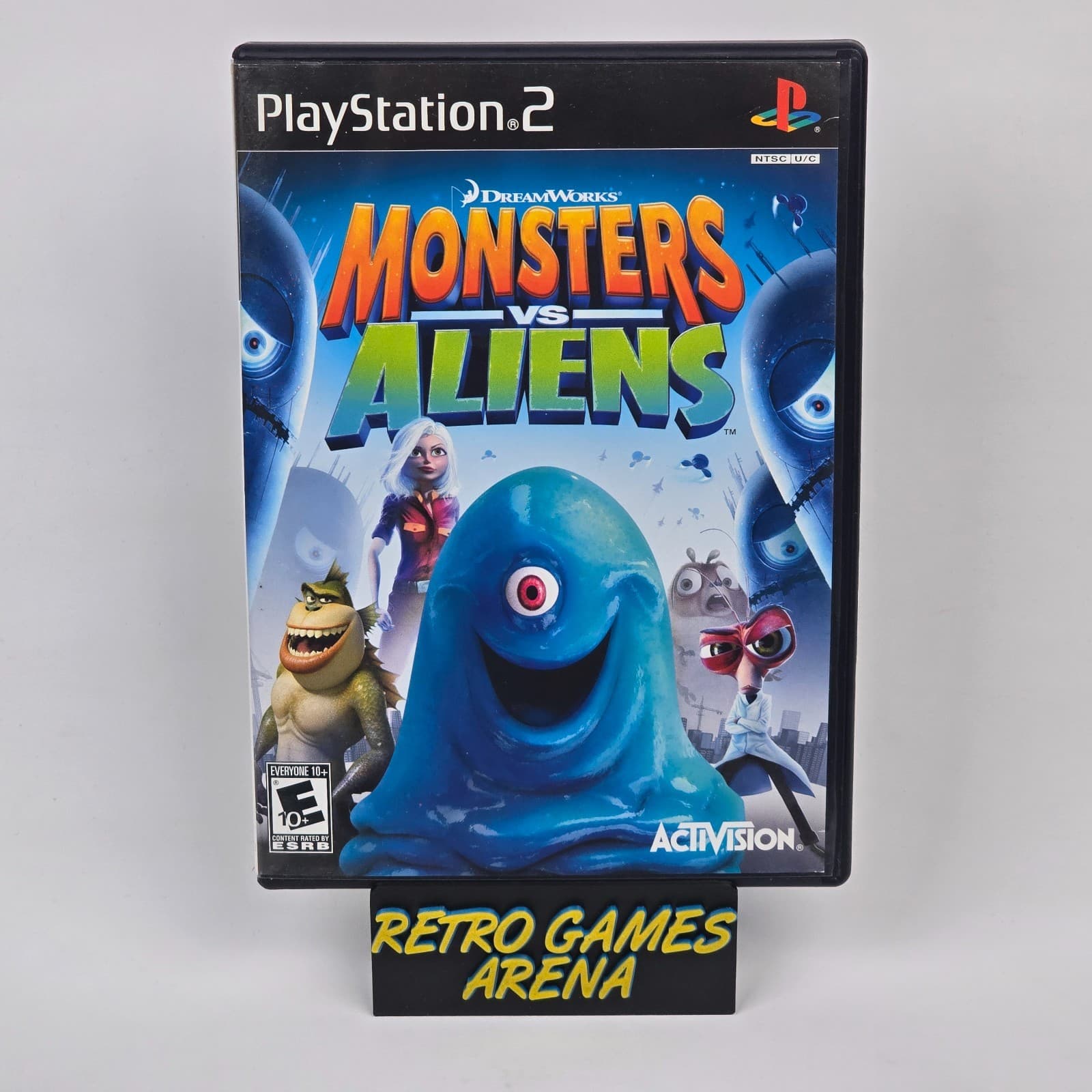 Monsters vs Aliens (PlayStation 2 PS2) CIB COMPLETE