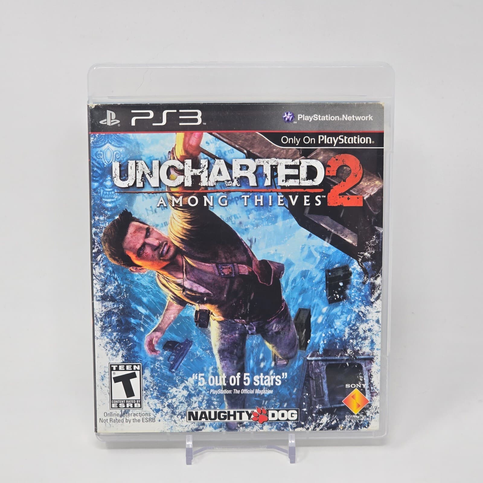 Uncharted 2: Among Thieves (PlayStation 3 PS3) Case & Disc TESTED