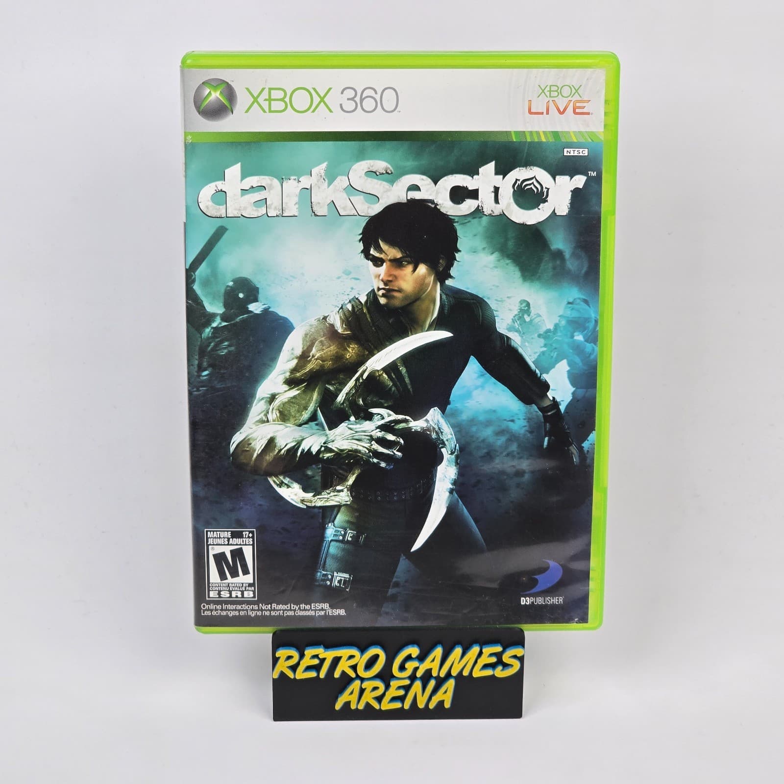 Dark Sector (Xbox 360) CIB COMPLETE
